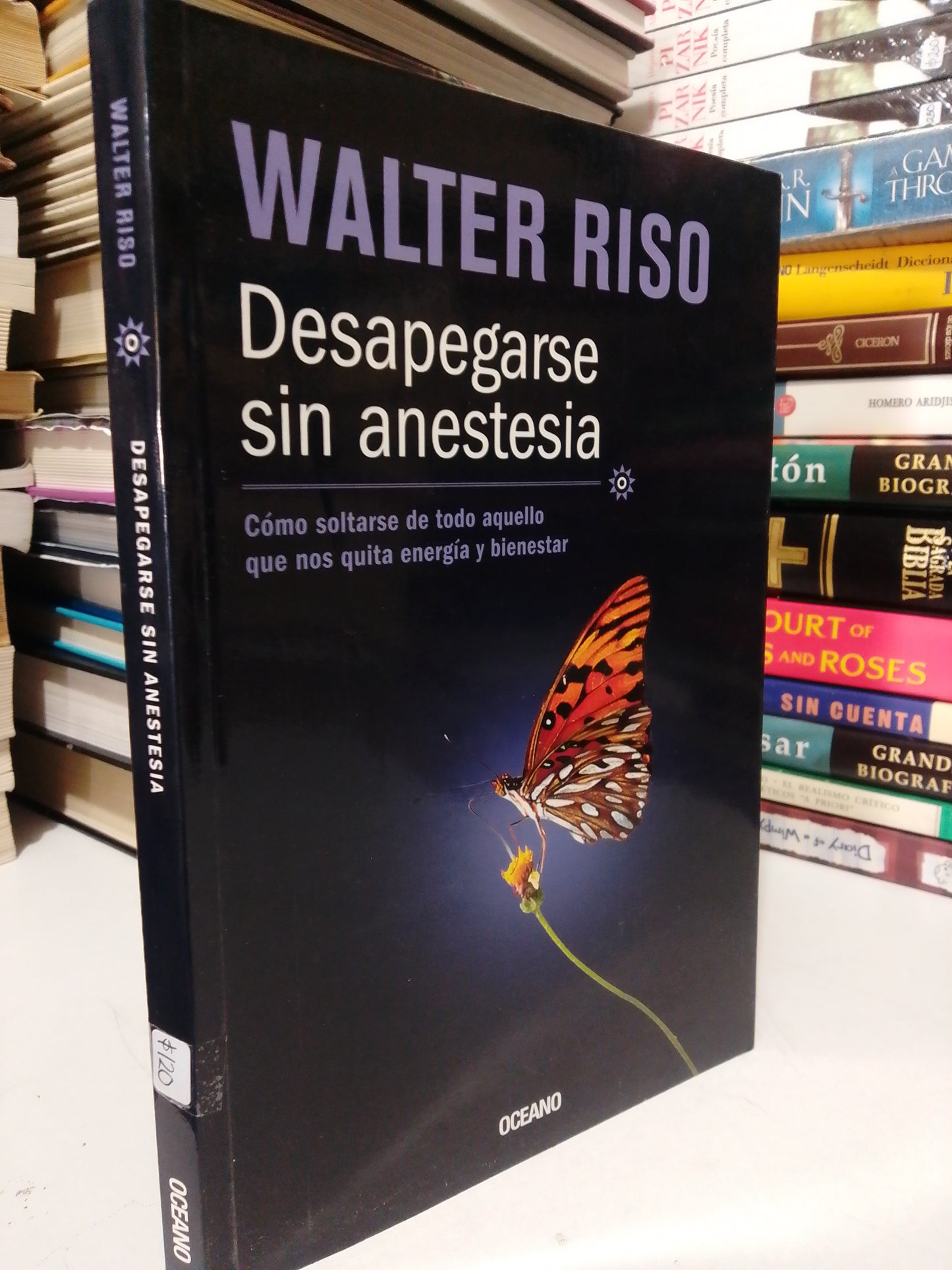 DESAPEGARSE SIN ANESTESIA POR WALTER RISO USADO SUP.PERSONAL JUÁREZ