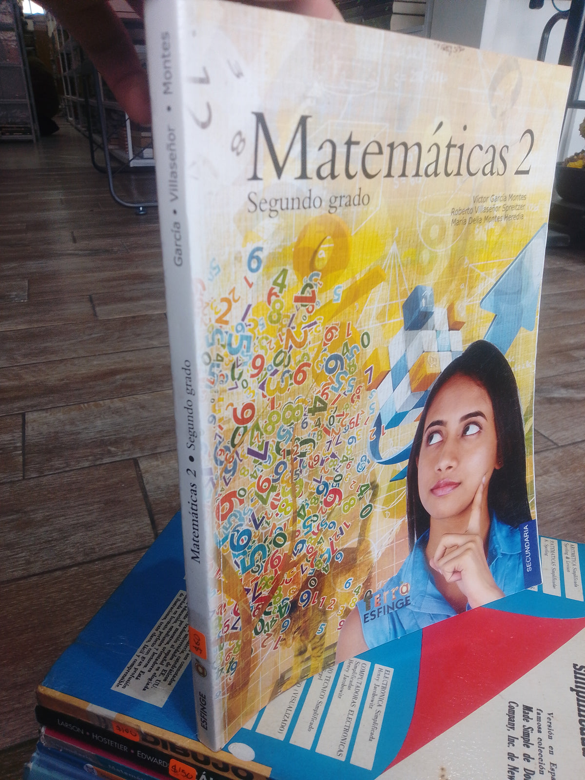 MATEMATICAS 2 SEGUNDO GRADO POR VICTOR GARCIA USADO MATEMATICAS JUAREZ 515