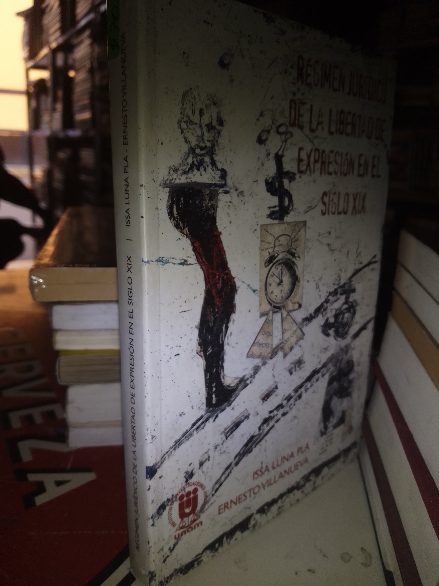 REGIMEN JURIDICO DE LA LIBERTAD DE EXPRESION EN EL SIGLO XIX POR ERNESTO VILLANUEVA USADO POLITICA LITERARIO 207