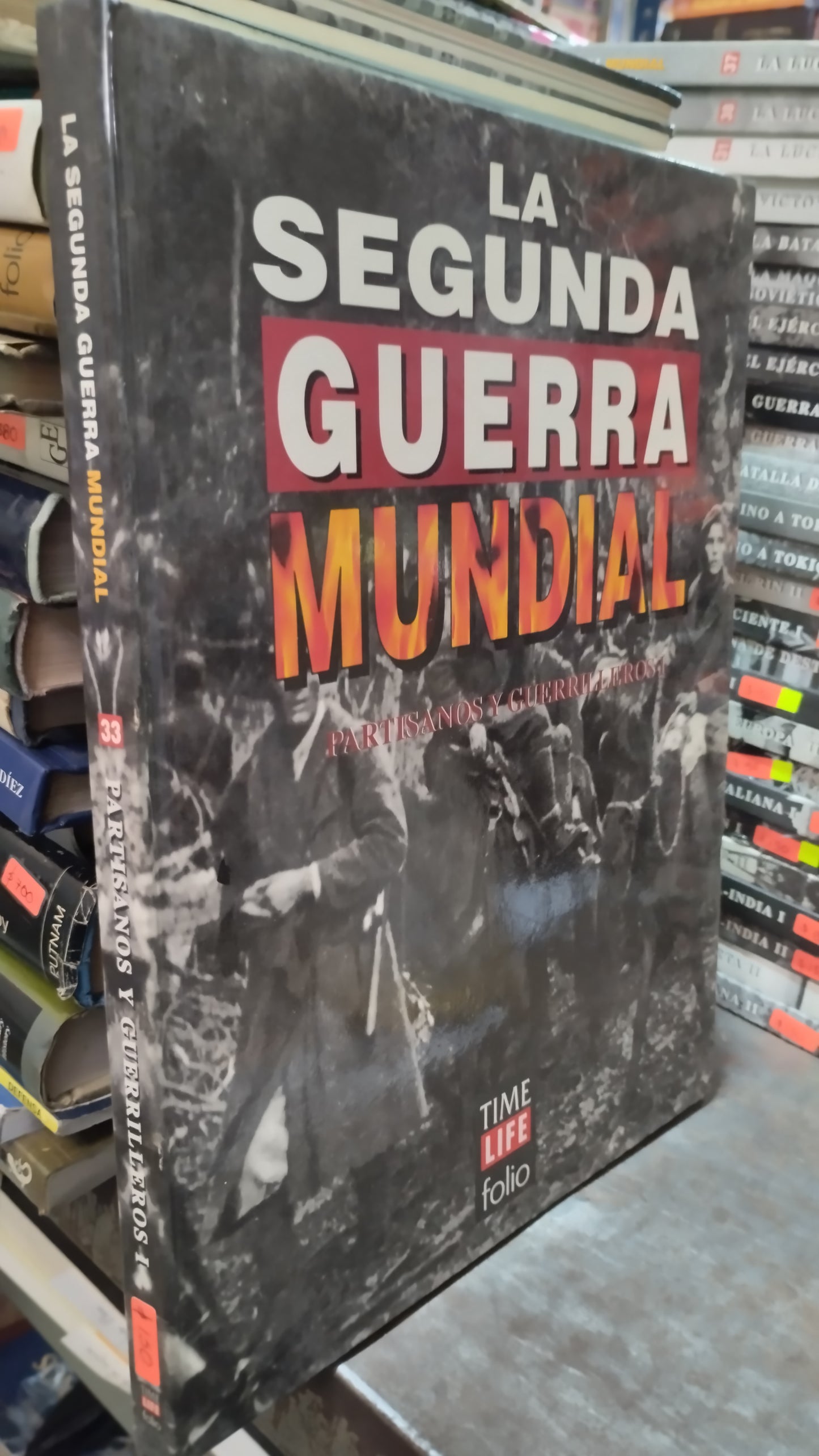 PARTISANOS Y GUERRILLEROS I 33 LIBRO USADO HISTORIA ALDAMA