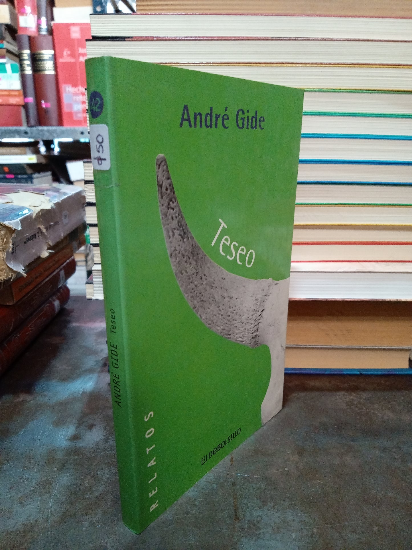 TESEO POR ANDRE GIDE USADO NOVELA ALDAMA