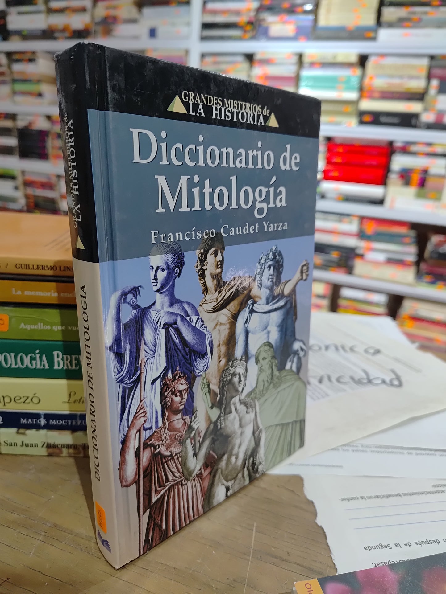 DICCIONARIO DE MITOLOGIA POR FRANCISCO CAUDET YARZA USADO NOVELAS JUAREZ 515