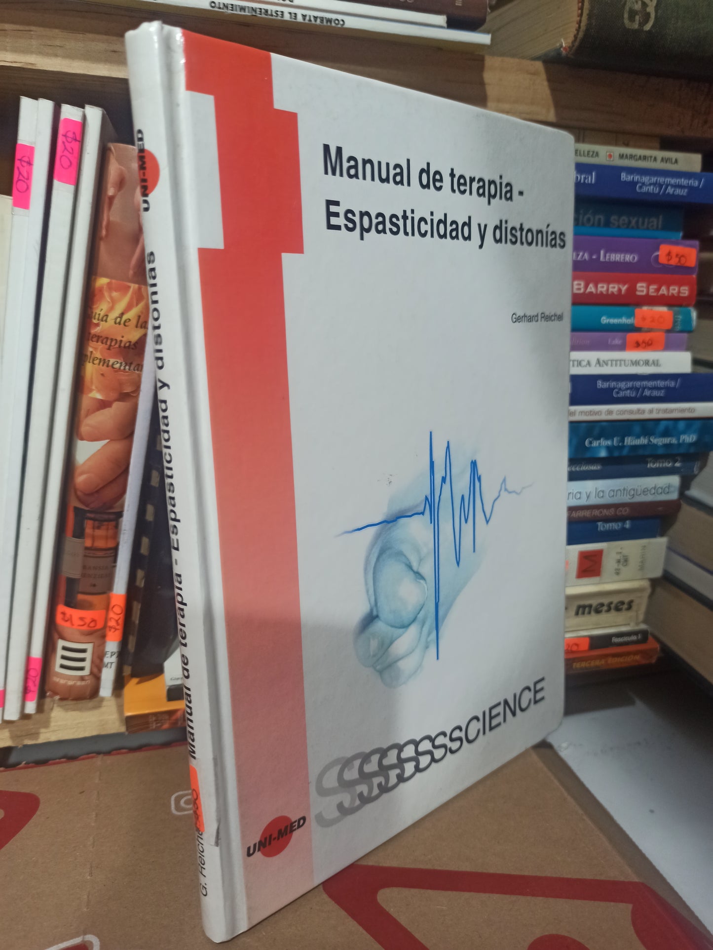 MANUAL DE TERAPIA ESPASTICIDAD Y DISTONIAS POR GERHARD REICHEL USADO SALUD JUÁREZ