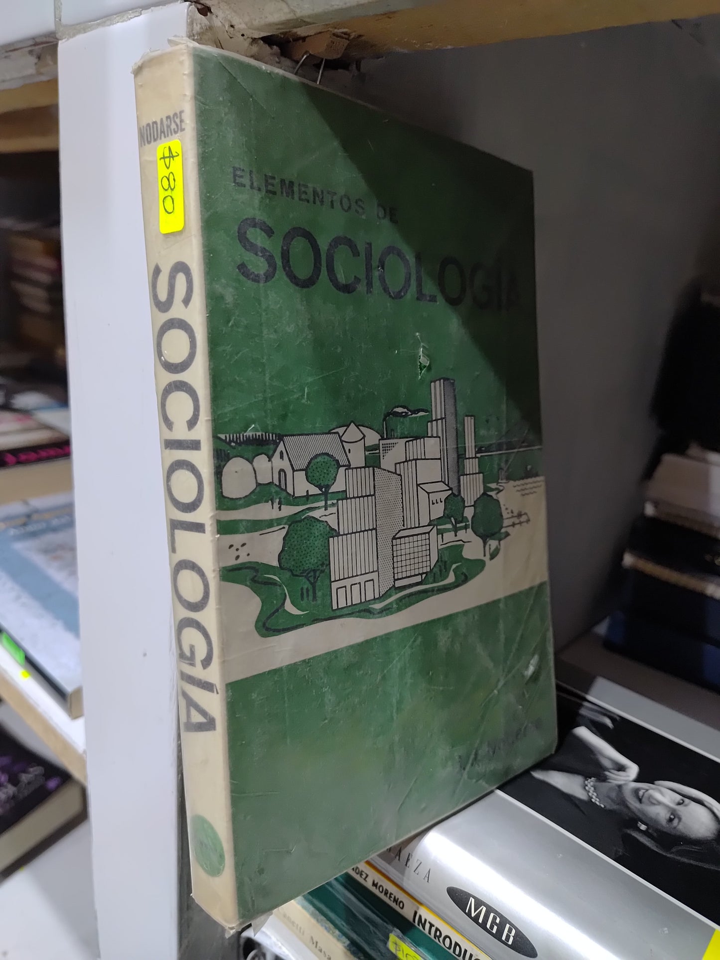 ELEMENTOS DE SOCIOLOGIA POR J. J. NODARSE USADO SOCIOLOGIA JUAREZ