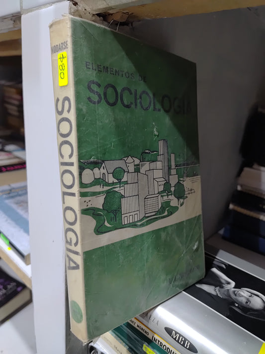 ELEMENTOS DE SOCIOLOGIA POR J. J. NODARSE USADO SOCIOLOGIA JUAREZ