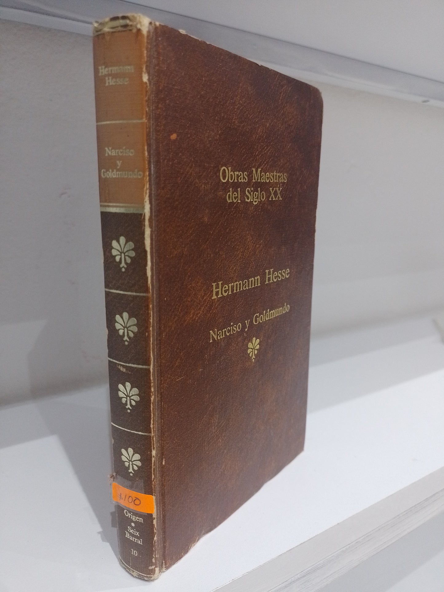 NARCISO Y GOLDMUNDO POR HERMANN HESSE USADO NOVELA JUAREZ 515