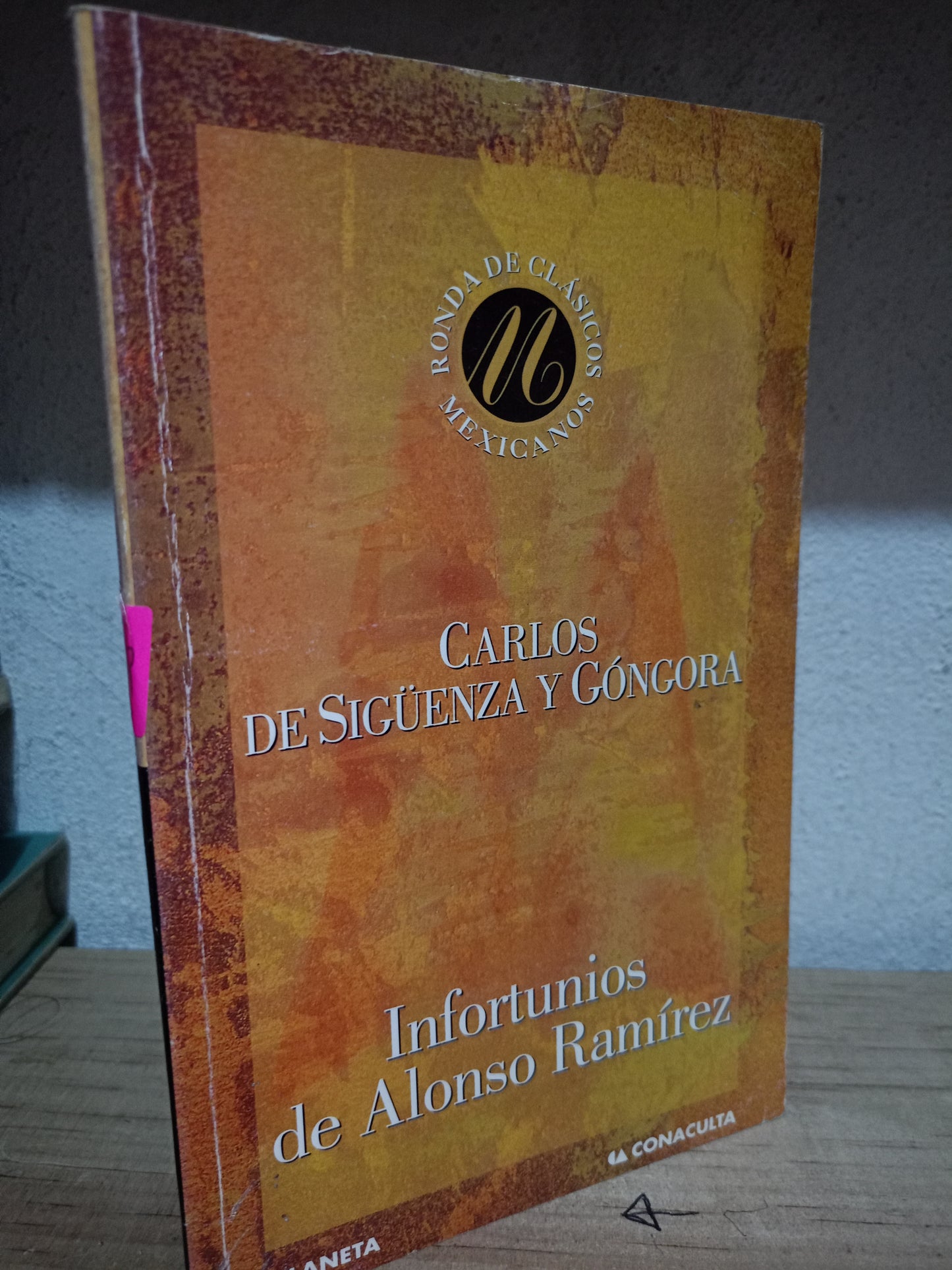 INFORTUNIOS DE ALONSO RAMIREZ POR CARLOS DE SIGUENZA Y GONCORA USADO NOVELA LITERARIO 305