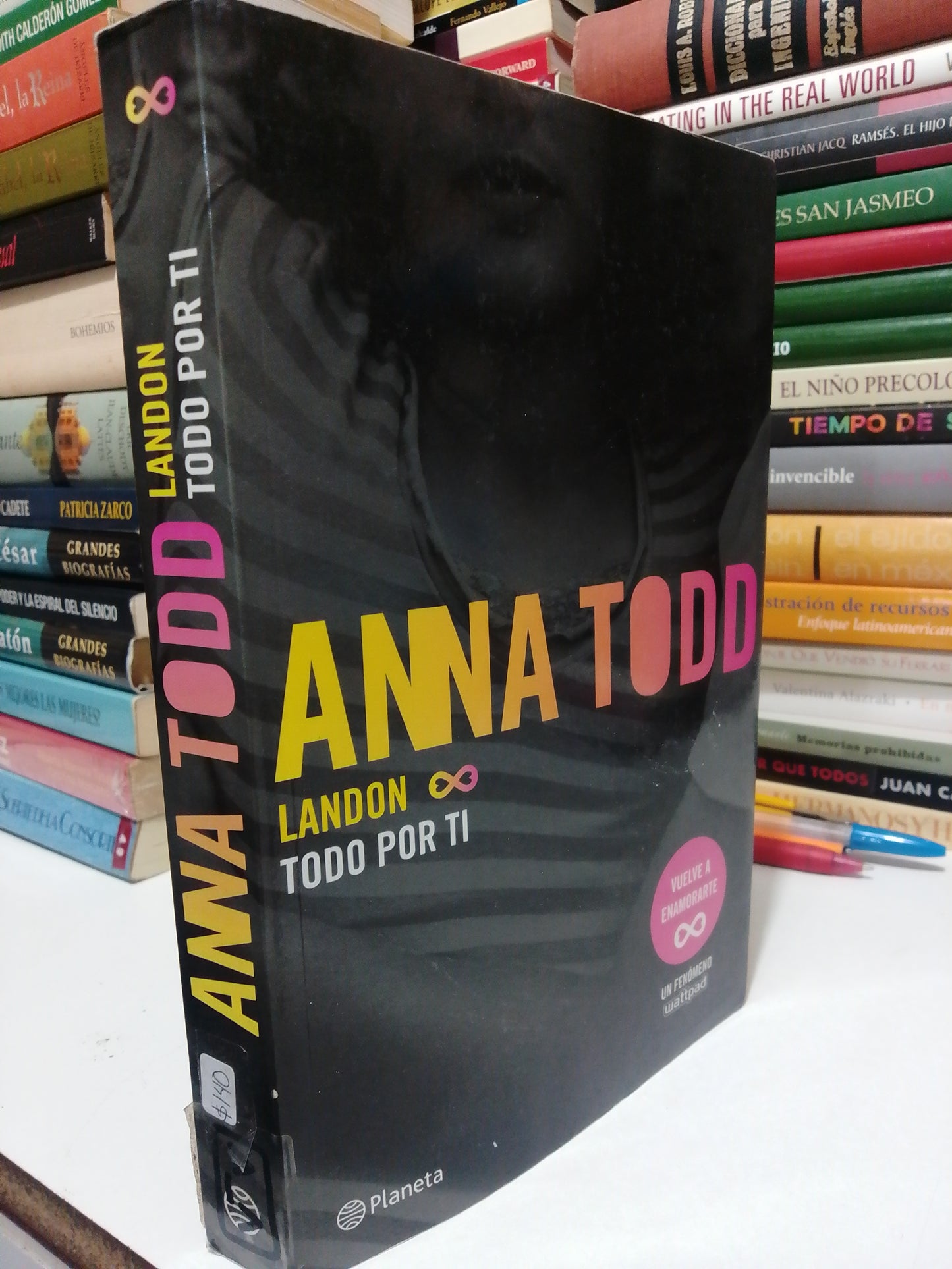 LANDON TODO POR TI POR ANNA TODD USADO NOVELA JUÁREZ