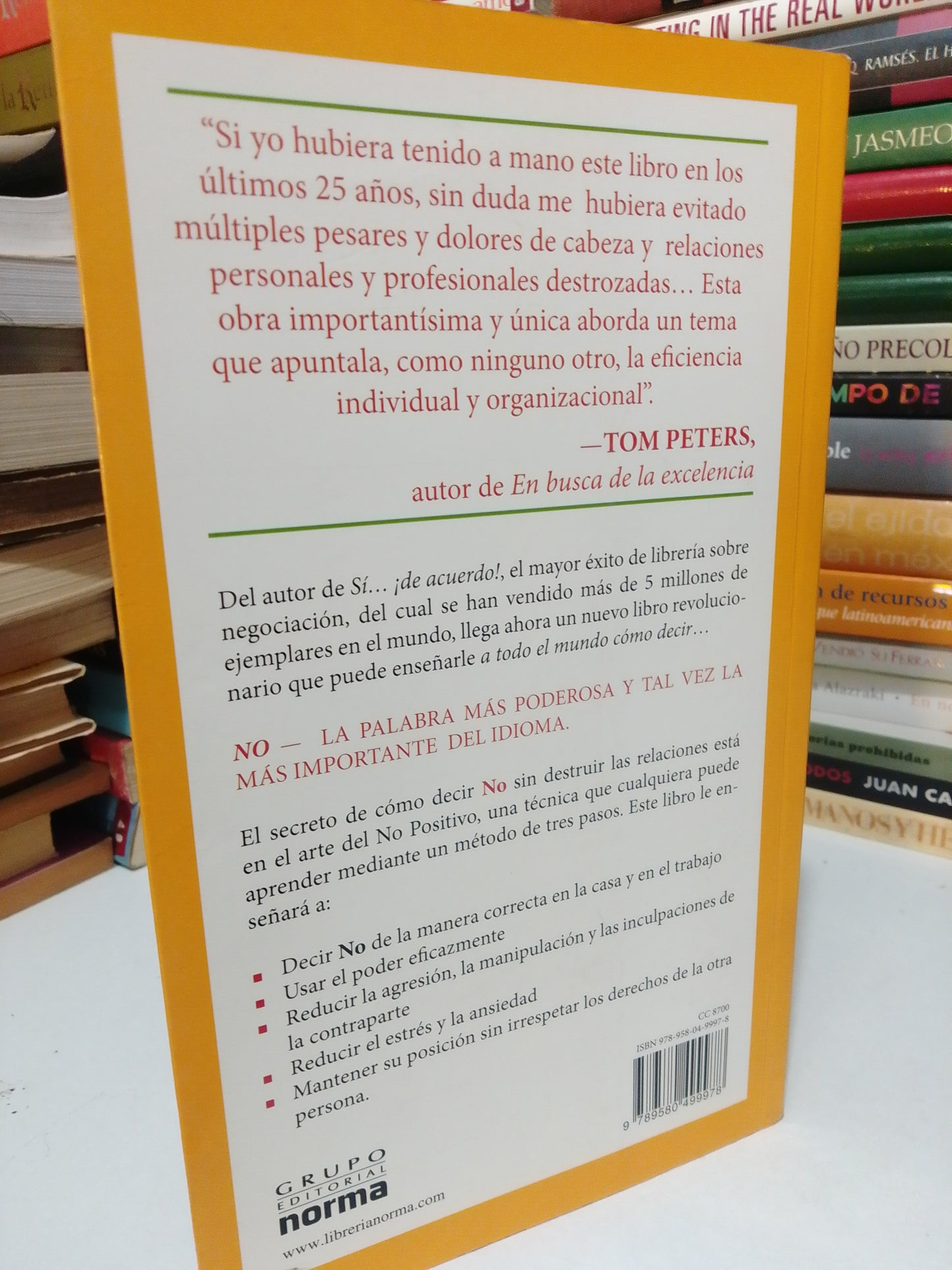 EL PODER DE UN NO POSITIVO POR WILLIAM URY USADO SUP. PERSONAL JUÁREZ