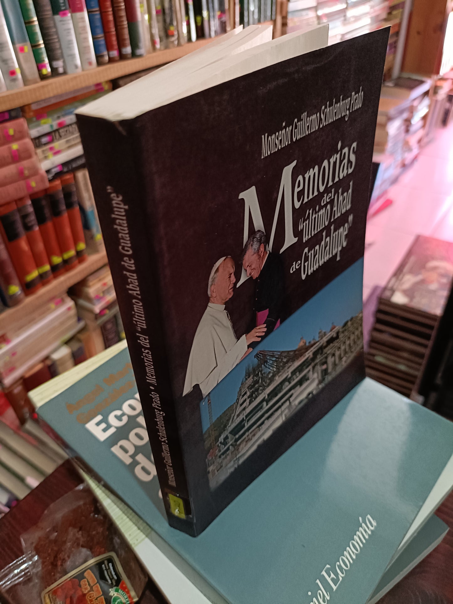 MEMORIAS DEL ULTIMO ABAD DE GUADALUPE POR MONSEÑOR GUILLERMO SCHULENBURG PRADO USADO RELIGION LITERARIO 305