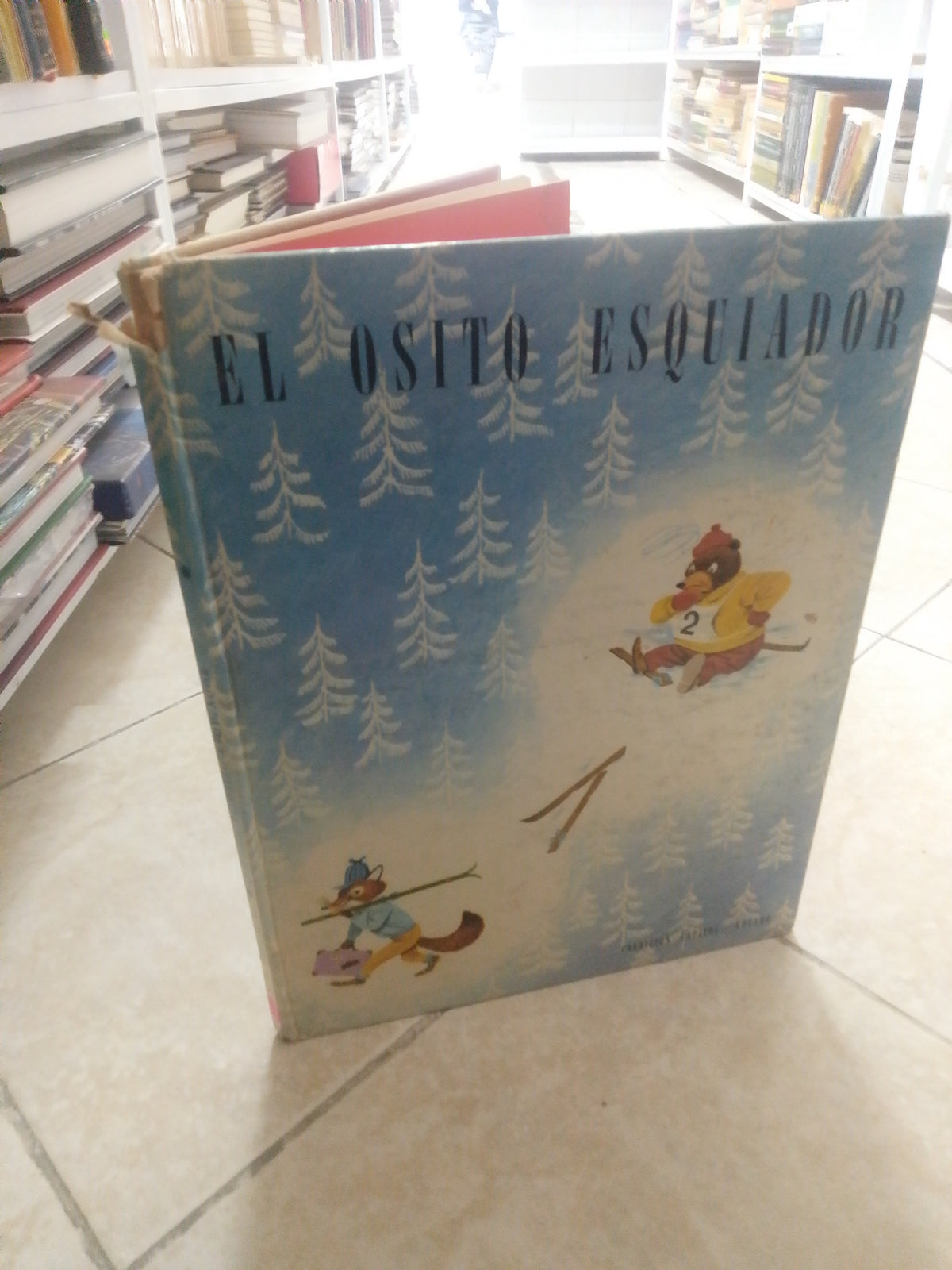 EL OSITO ESQUIADOR POR G. FALZONE FONTANELLI USADO INFANTIL JUAREZ 515