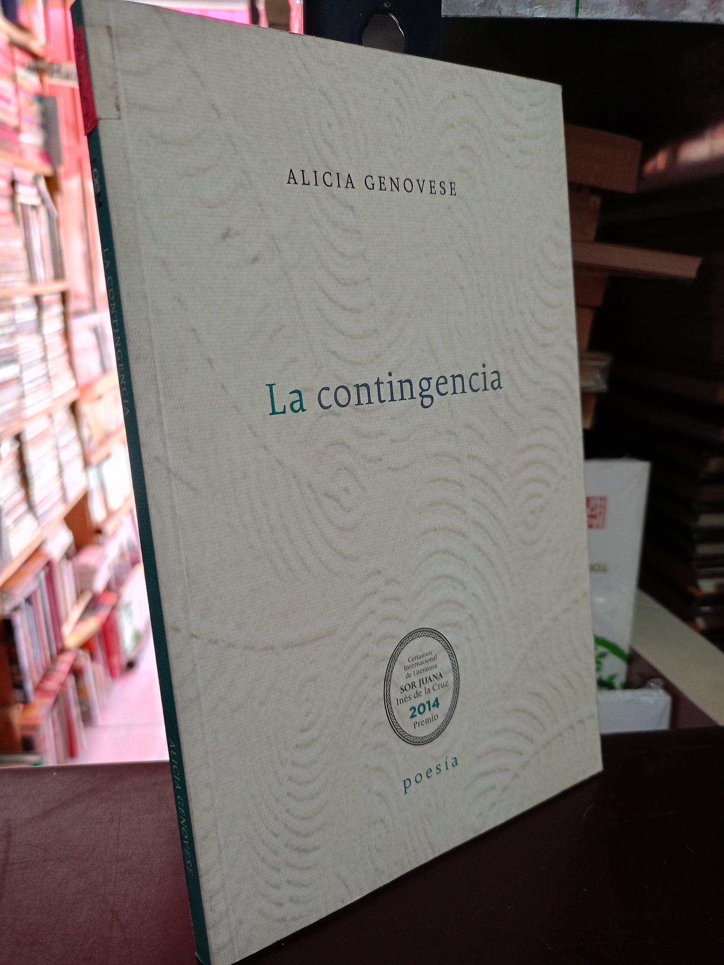 LA CONTINGENCIA ALICIA GENOVESE USADO POESÍA LITERARIO #305