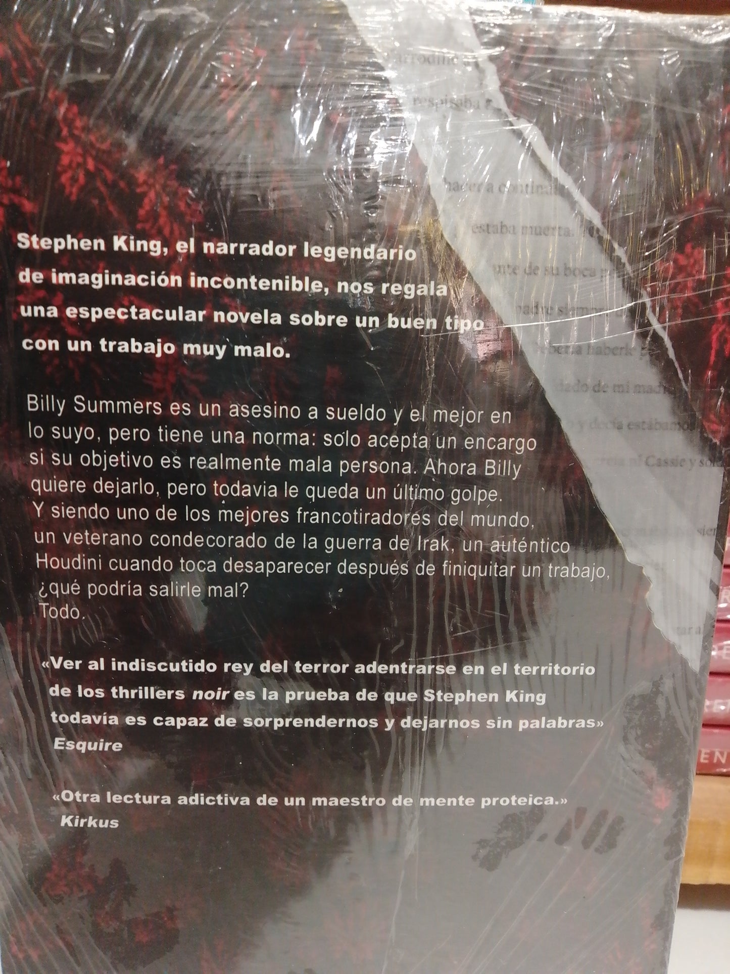 BILLY SUMMERS POR STEPHEN KING NUEVO JUAREZ