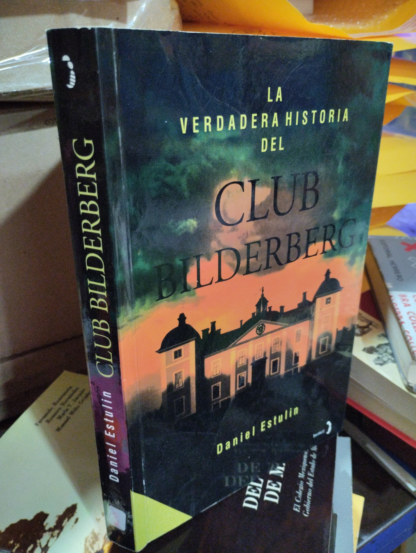 CLUB BILDERBERG POR DANIEL ESTULIN USADO NOVELAS ALDAMA