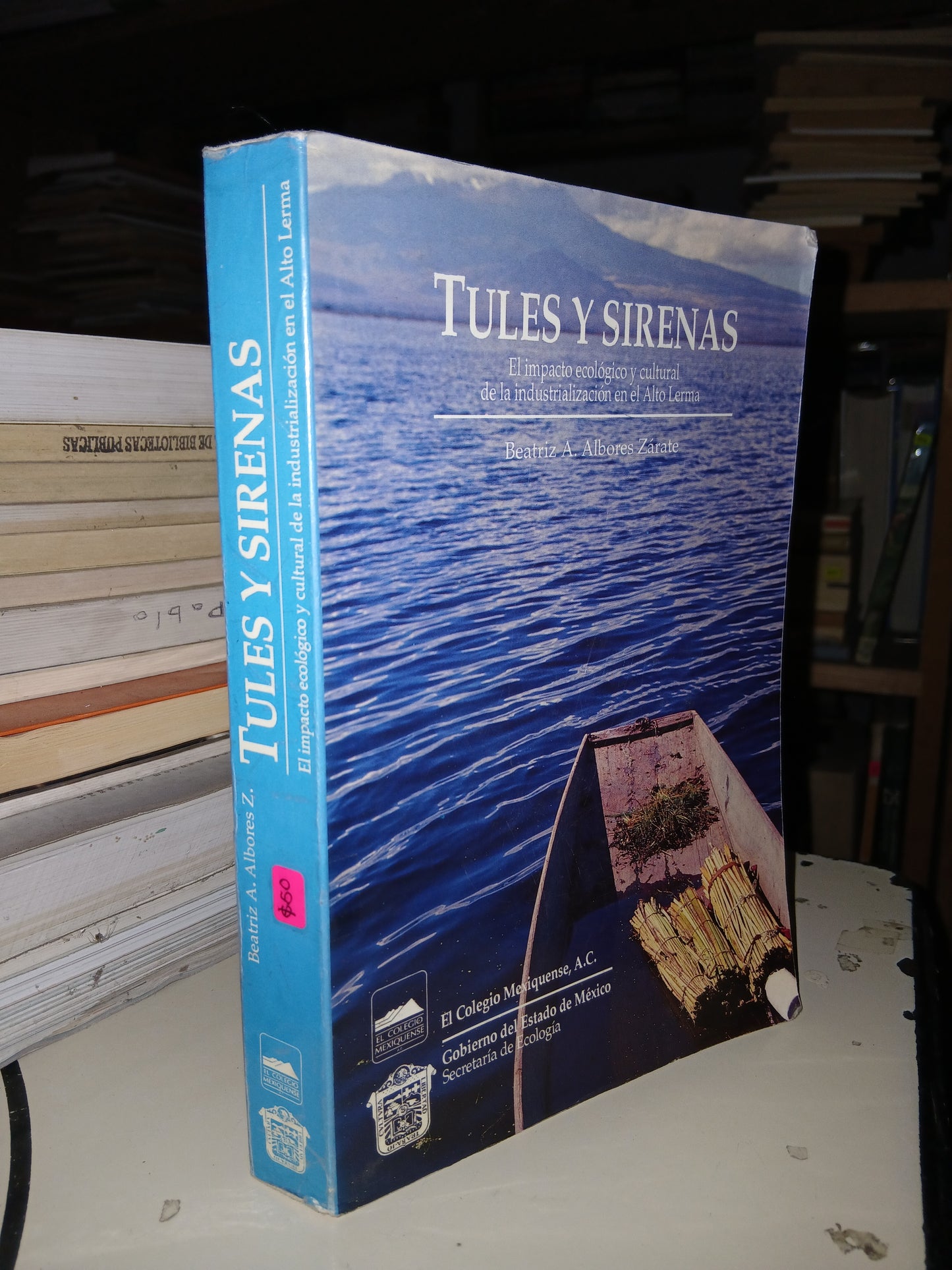 TULES Y SIRENAS EL IMPACTO ECOLÓGICO Y CULTURAL DE LA INDUSTRIALIZACIÓN EN EL ALTO LERMA POR BEATRIZ A. ALBORES ZÁRATE USADO BIOLOGÍA LITERARIO 207