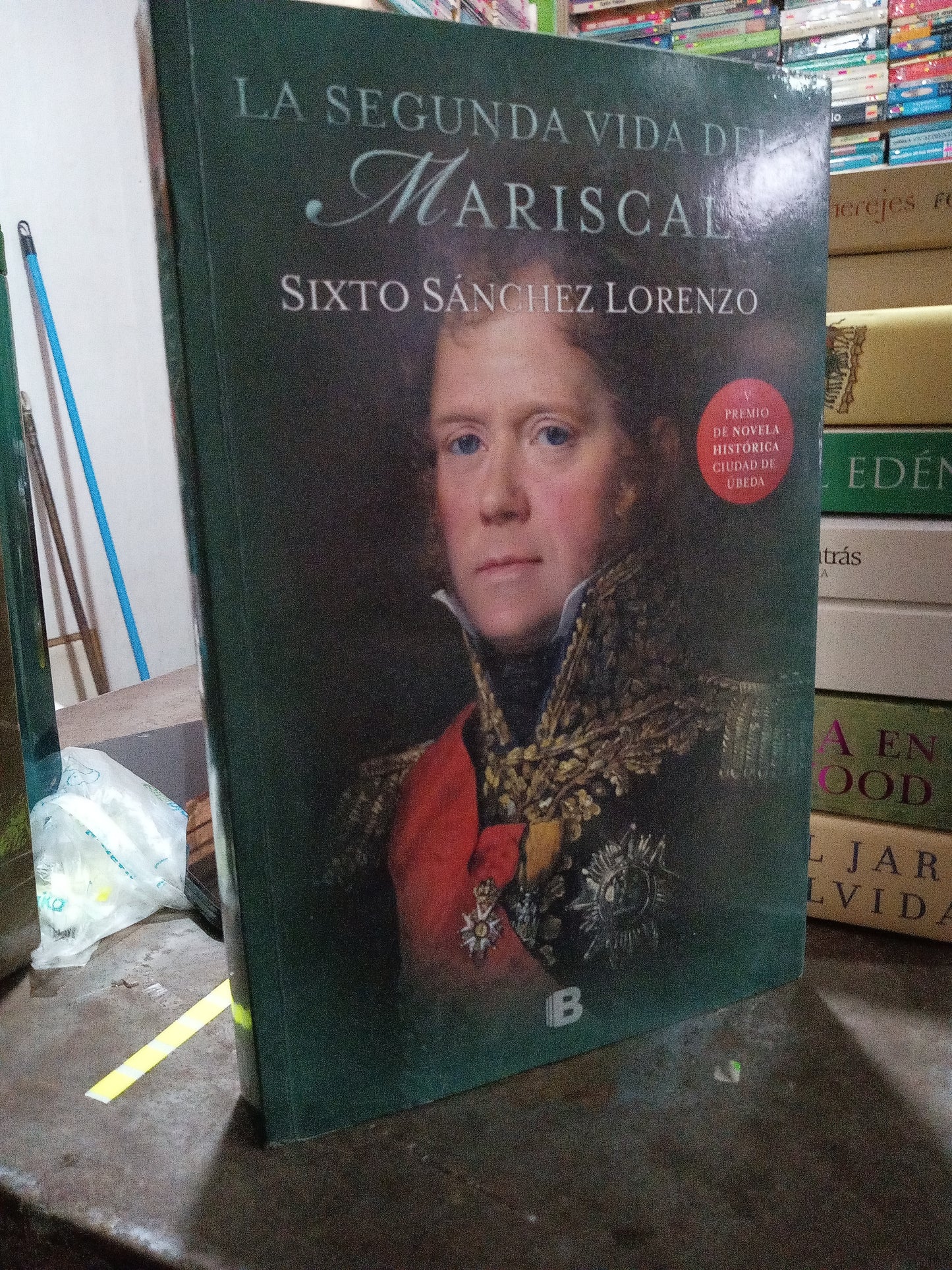 LA SEGUNDA VIDA DEL MARISCAL POR SIXTI SANCHEZ LORENZO USADO NOVELA ALDAMA