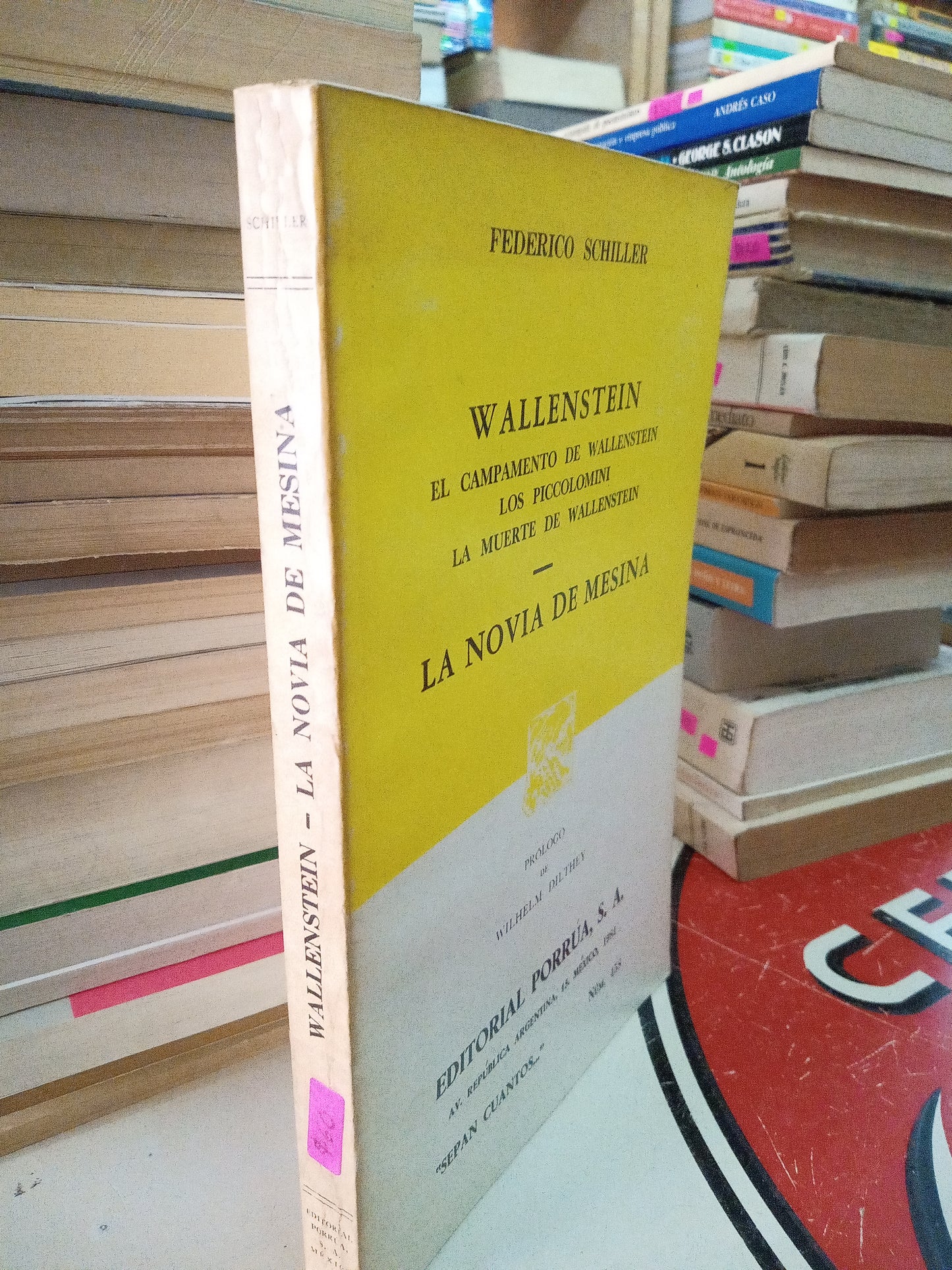 LA NOVIA DE MESINA POR WALLENSTEIN USADO NOVELA LITERARIO 207