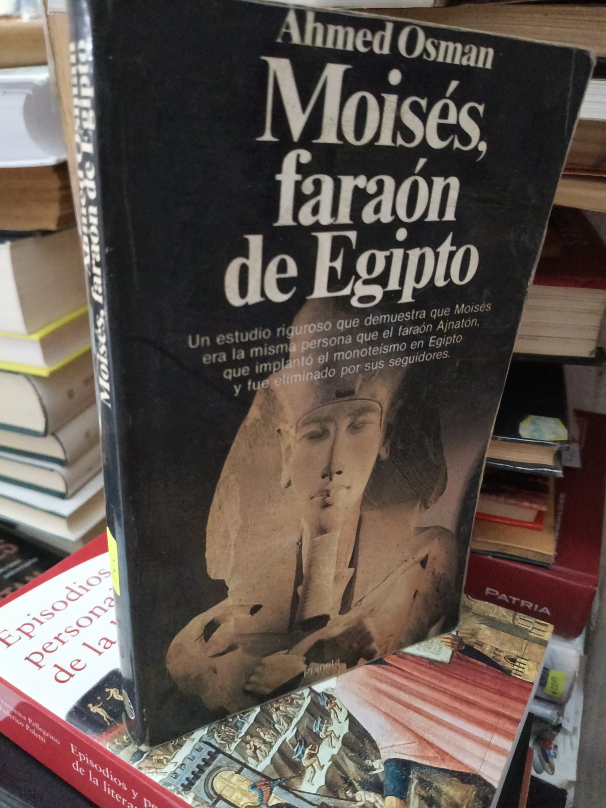MOISES FARAON DE EGIPTO AHMED OSMAN USADO HISTORIA LITERARIO 305