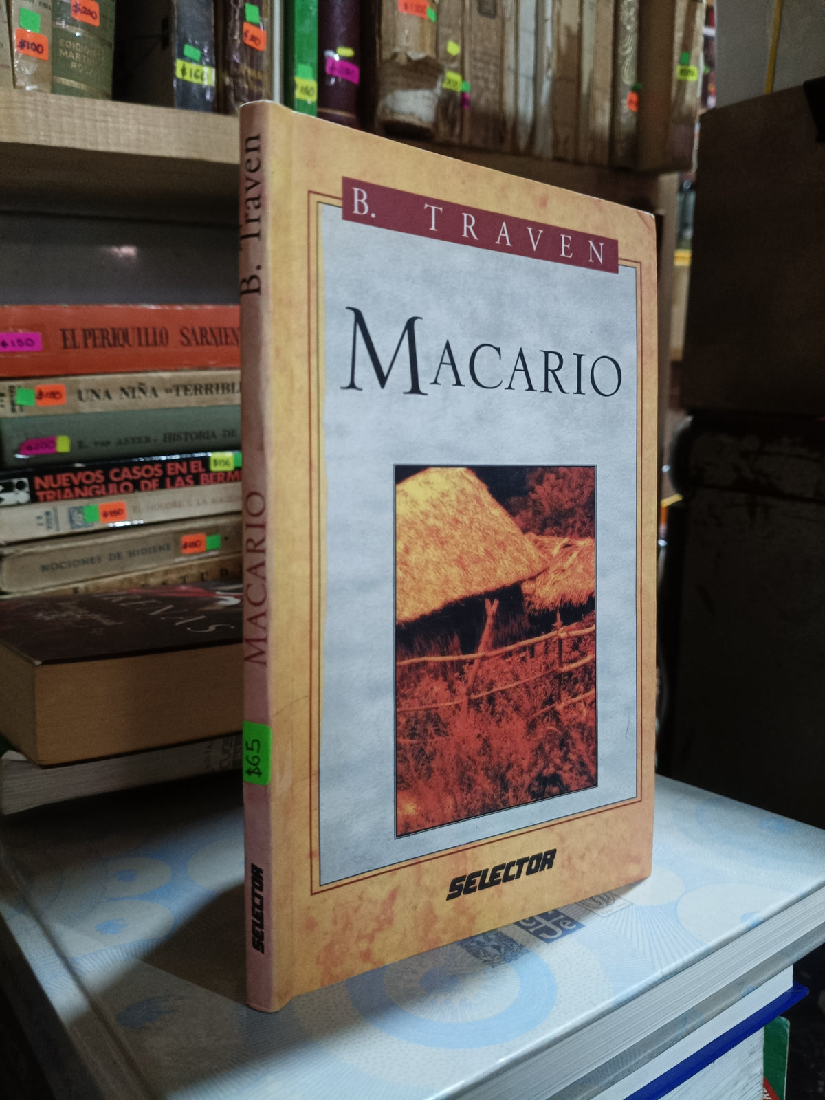 MACARIO POR B TRAVEN USADO NOVELA ALDAMA