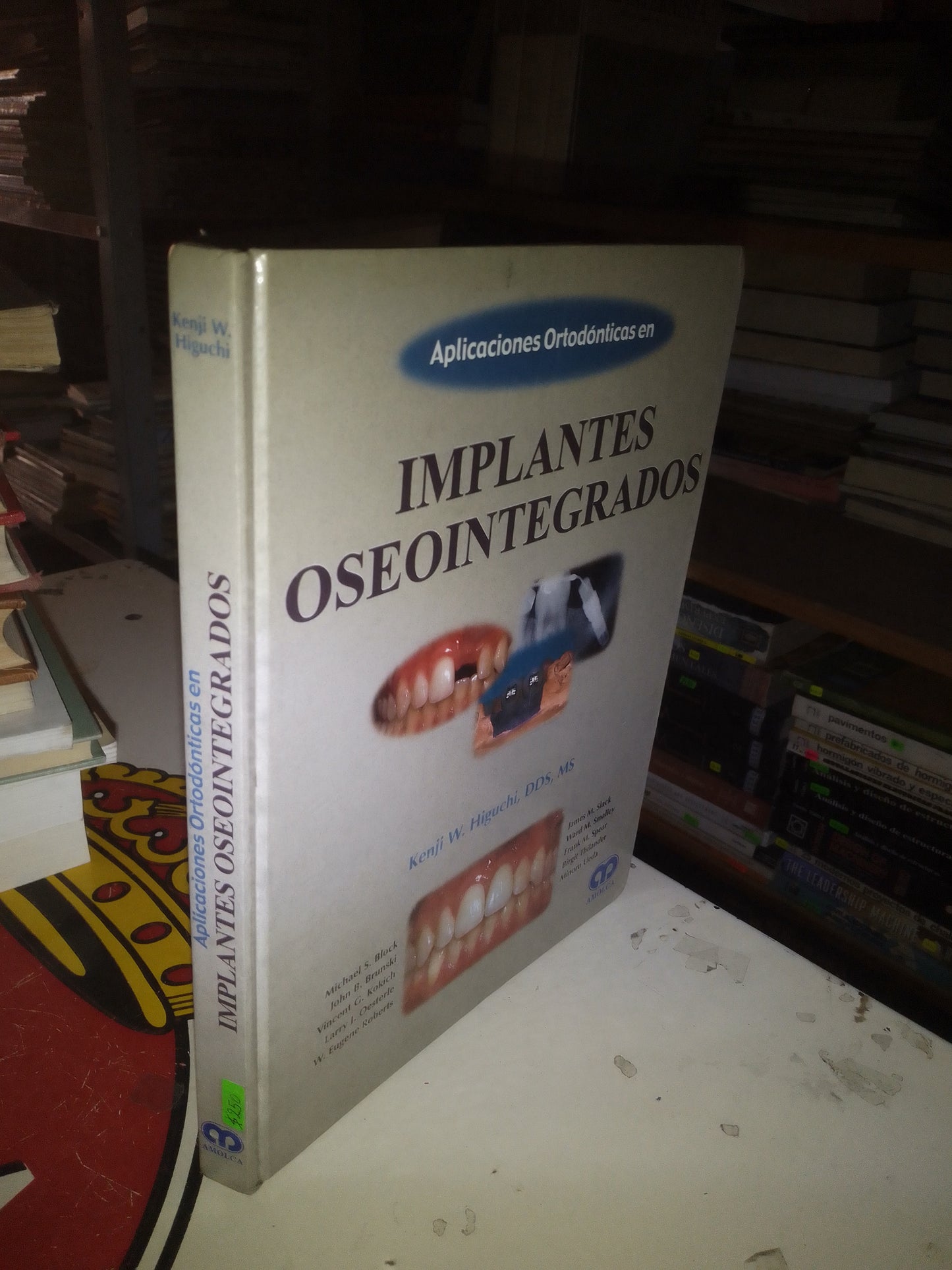 APLICACIONES ORTODÓNTICAS EN IMPLANTES ÓSEOINTEGRADOS VARIOS AUTORES USADO MEDICINA LITERARIO 207