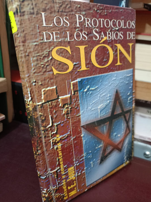 LOS PROTOCOLOS DE LOS SABIOS DE SION POR M.E. JOUIN USADO SOC.FILO LITERARIO 305