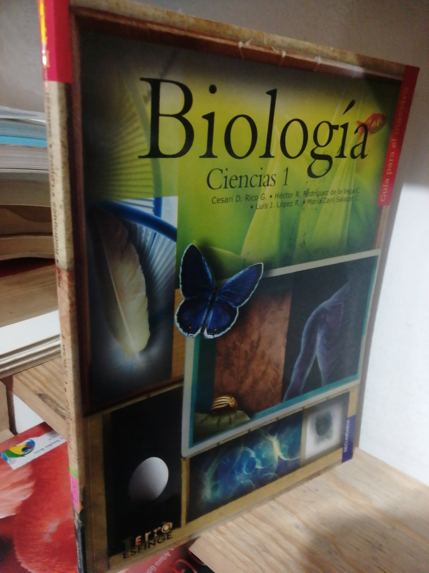 BIOLOGIA CIENCIAS 1 POR CESAR D. RICO Y VARIOS AUTORES USADO BIOLOGIA JUAREZ