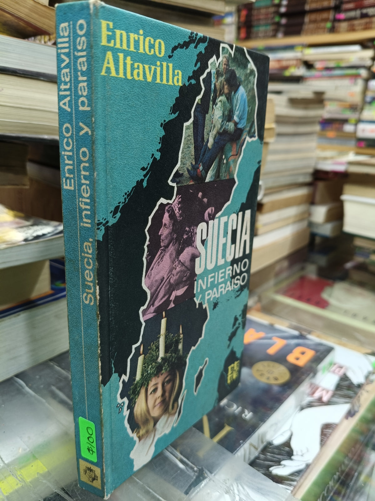 SUECIA INFIERNO Y PARAISO POR ENRICO ALTAVILLA USADOS NOVELA JUAREZ 515