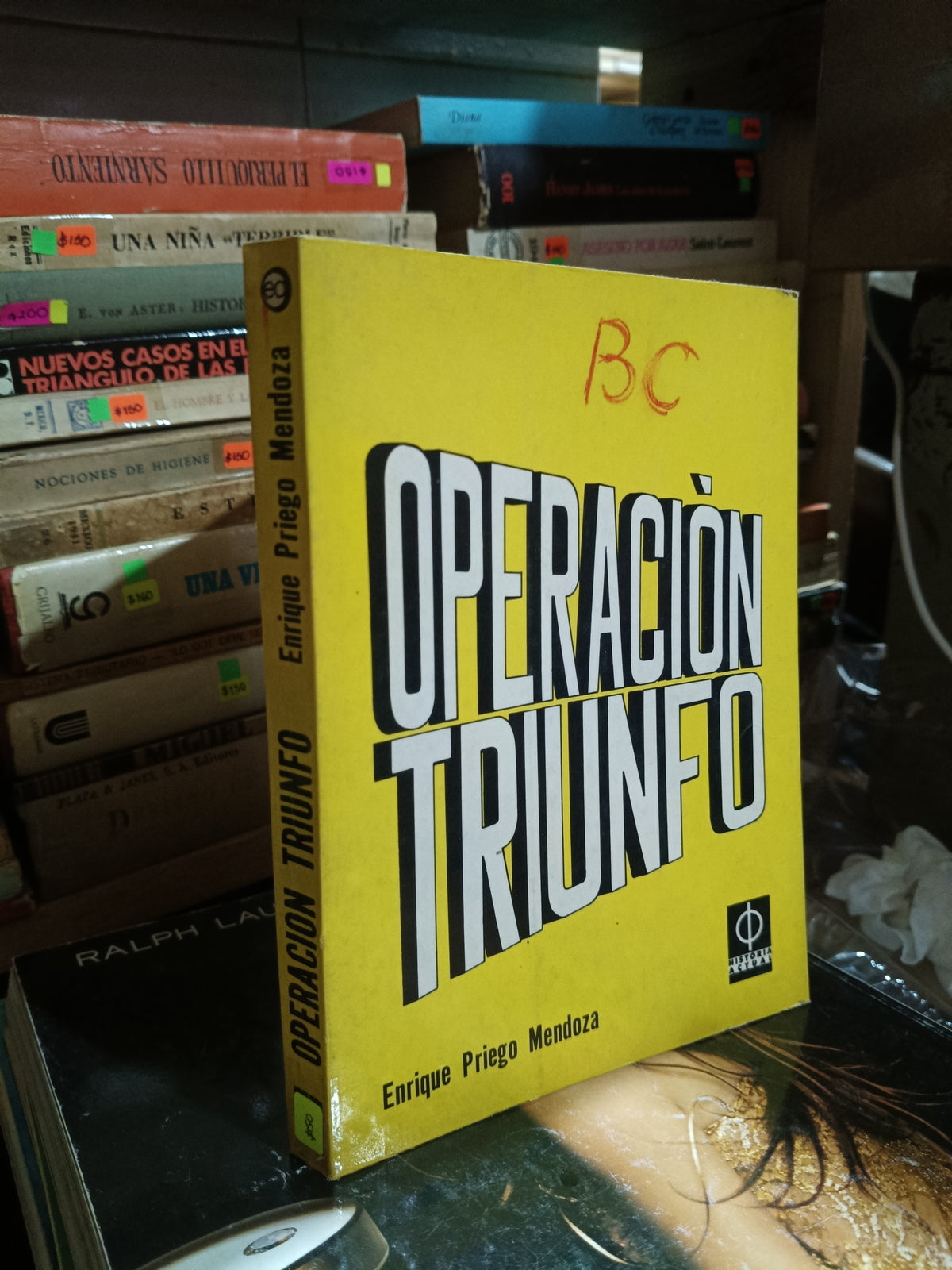 OPERACION TRIUNFO POR ENRIQUE PRIEGO MENDOZA USADO SOCIOLOGIA ALDAMA