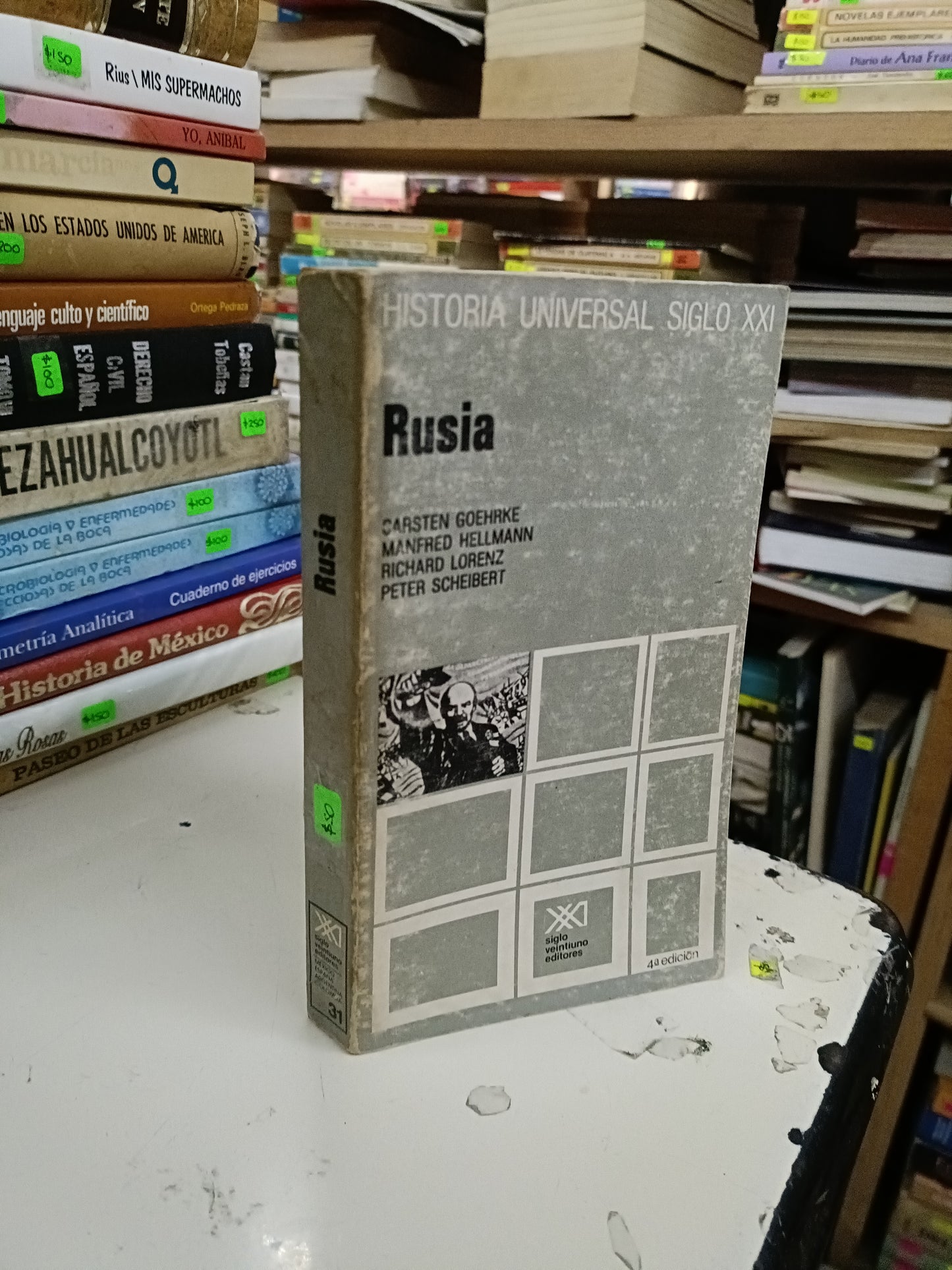 RUSIA POR GOEHRKE, HELLMANN, LORENZ Y SCHEIBERT USADO HISTORIA LITERARIO 207