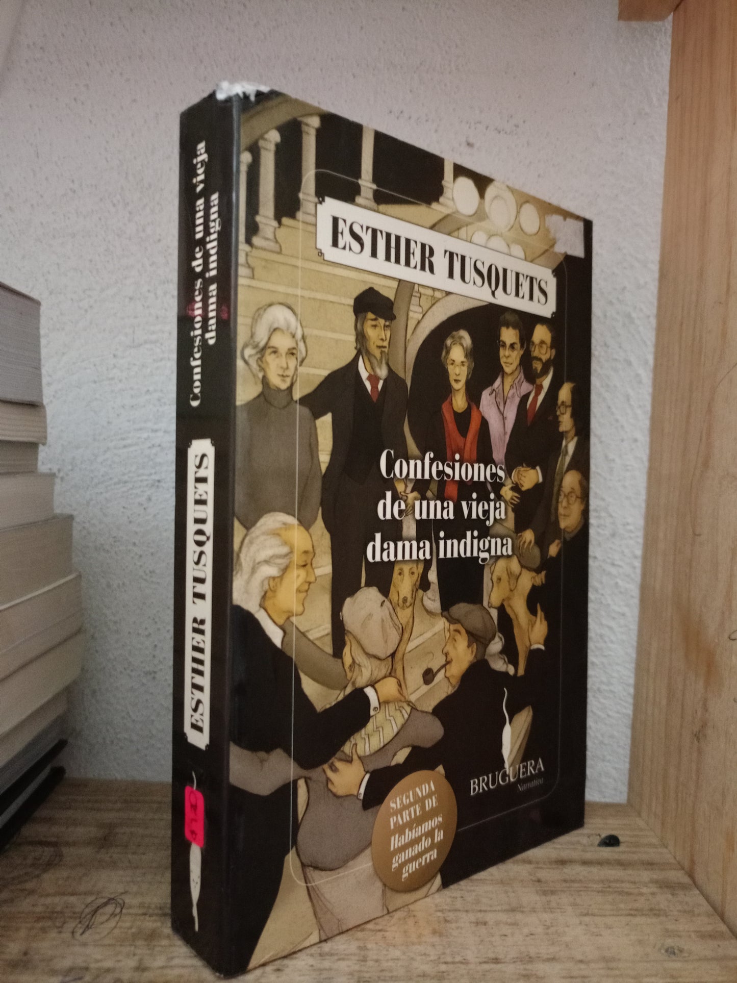 ESTHER TUSQUETS CONFESIONES DE UNA VIEJA DAMA INDIGNA USADO NOVELA LITERARIA 305