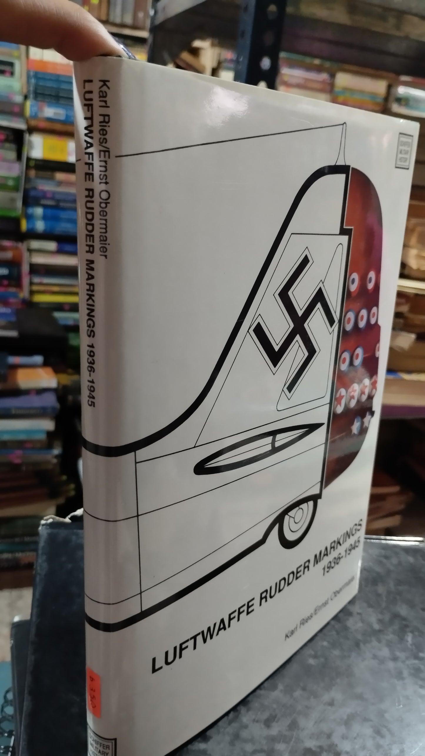 LUFTWAFFE RUDDER MARKINGS 1936 1945 KARL RIES ERNST OBERMAIER LIBRO USADO HISTORIA ALDAMA