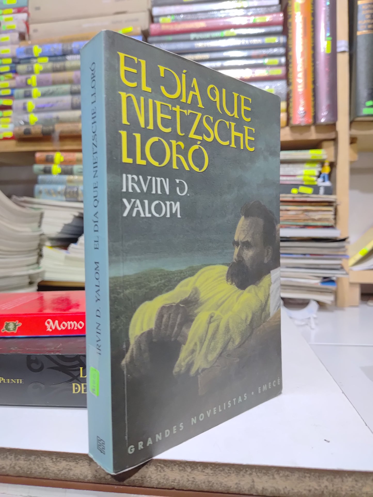 EL DIA QUE NIETZSCHE LLORO POR IRVIN D. YALOM USADO NOVELAS JUAREZ
