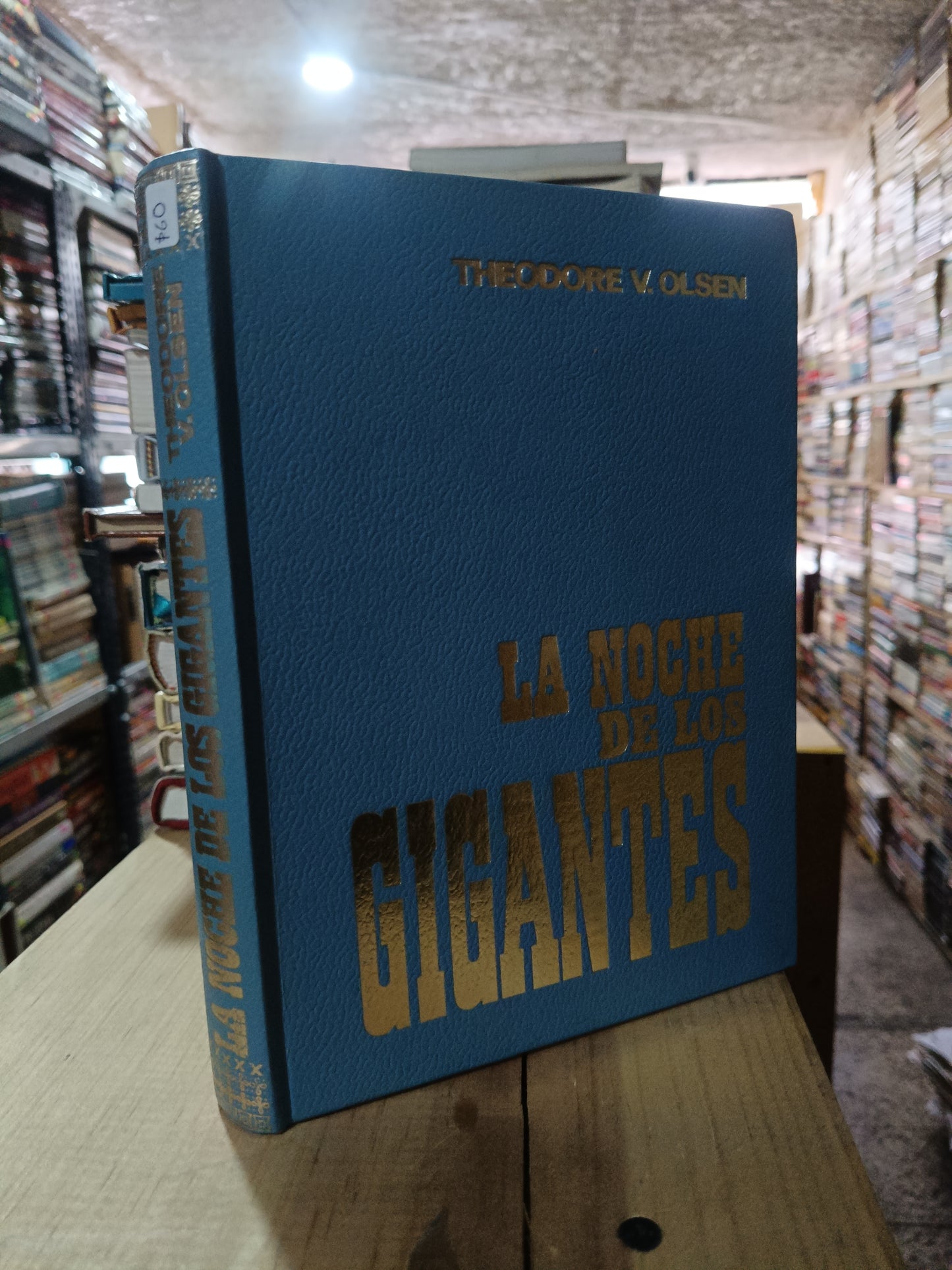 LA NOCHE DE LOS GIGANTES POR THEODORE V. OLSEN USADO NOVELA ALDAMA