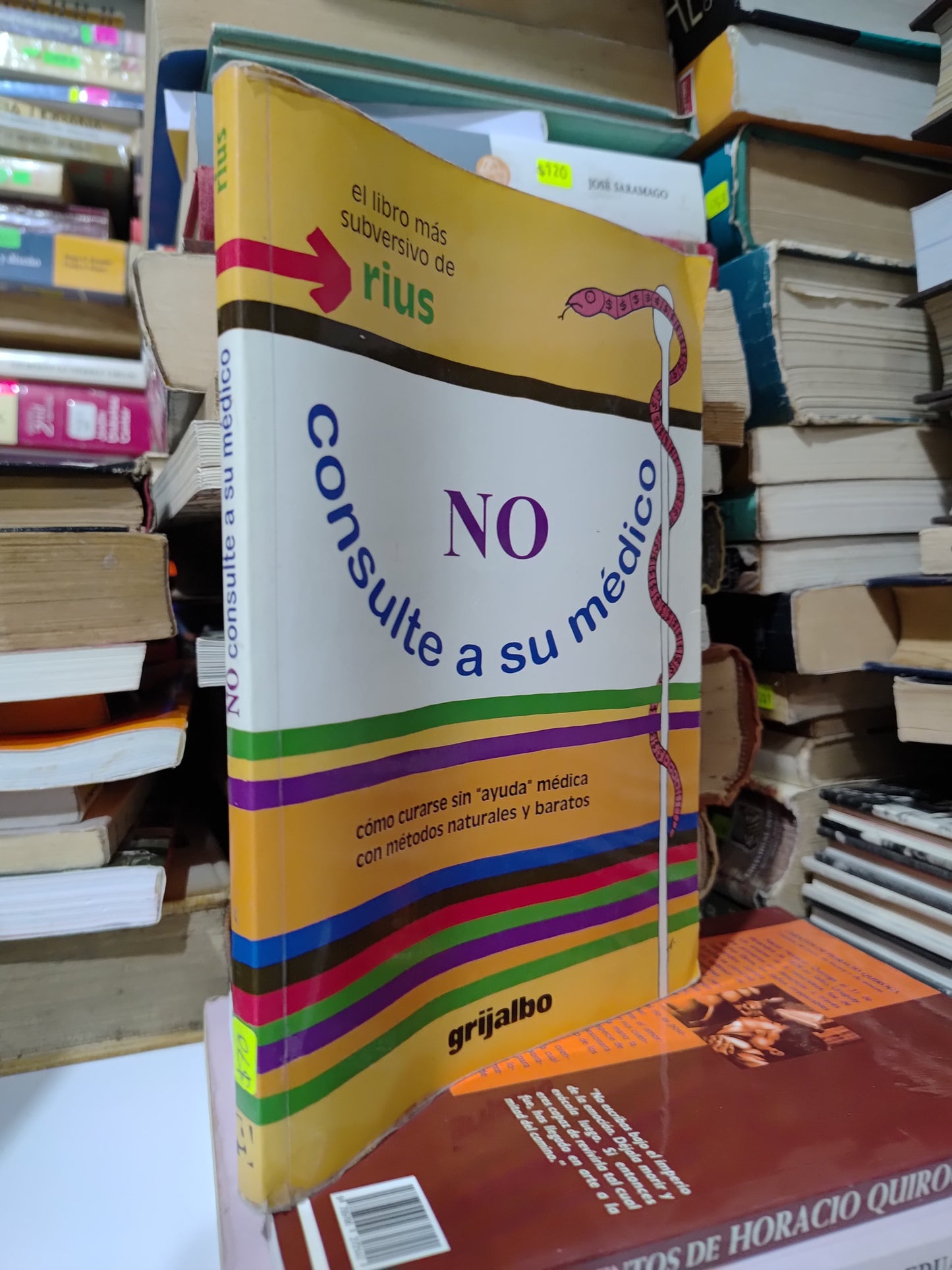 NO CONSULTE A SU MEDICO POR RIUS USADO NOVELAS JUAREZ 507