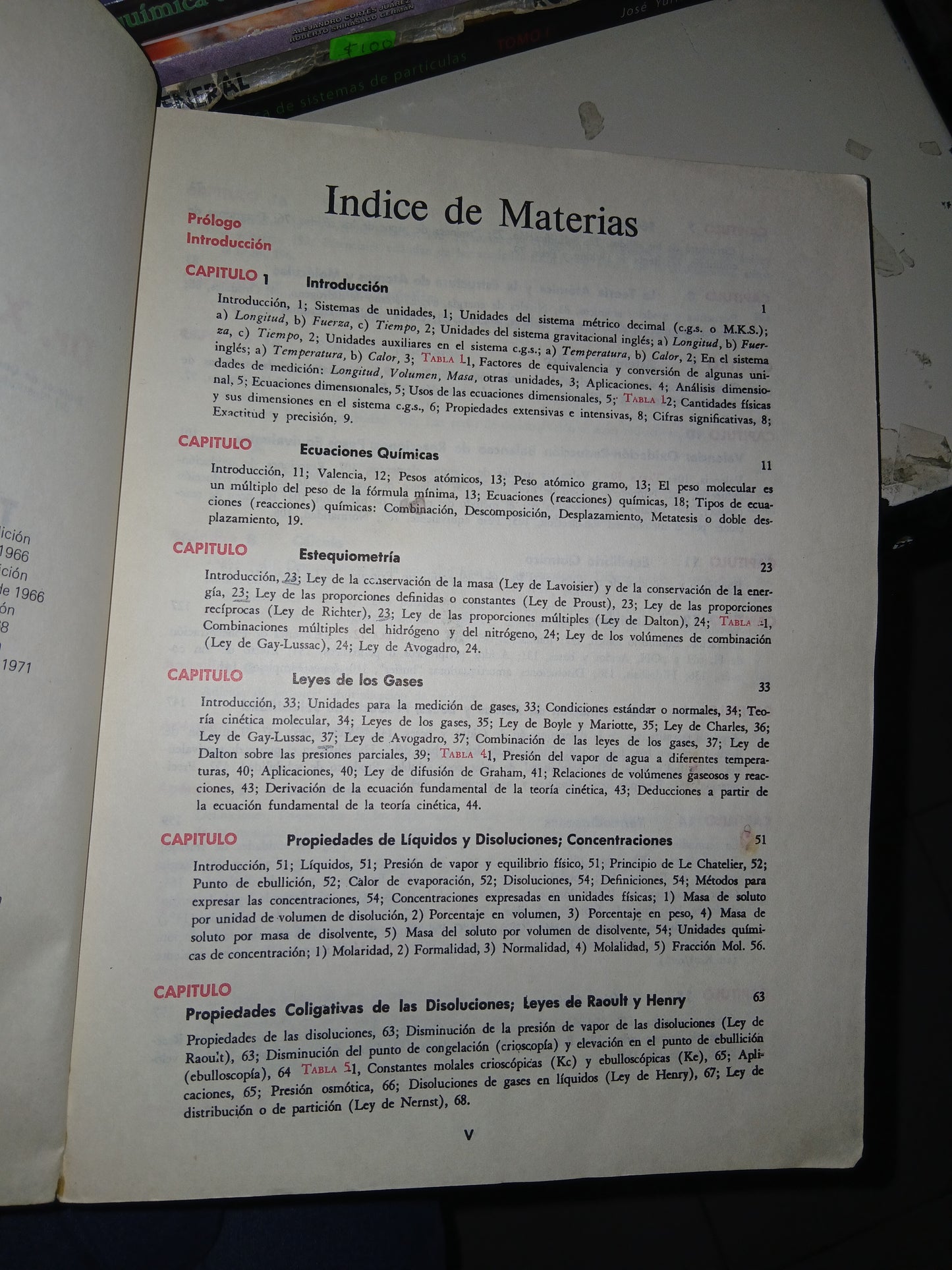 TEORÍA, EJERCICIOS Y PROBLEMAS DE QUÍMICA POR XORGE A. DOMÍNGUEZ USADO QUÍMICA LITERARIO 207