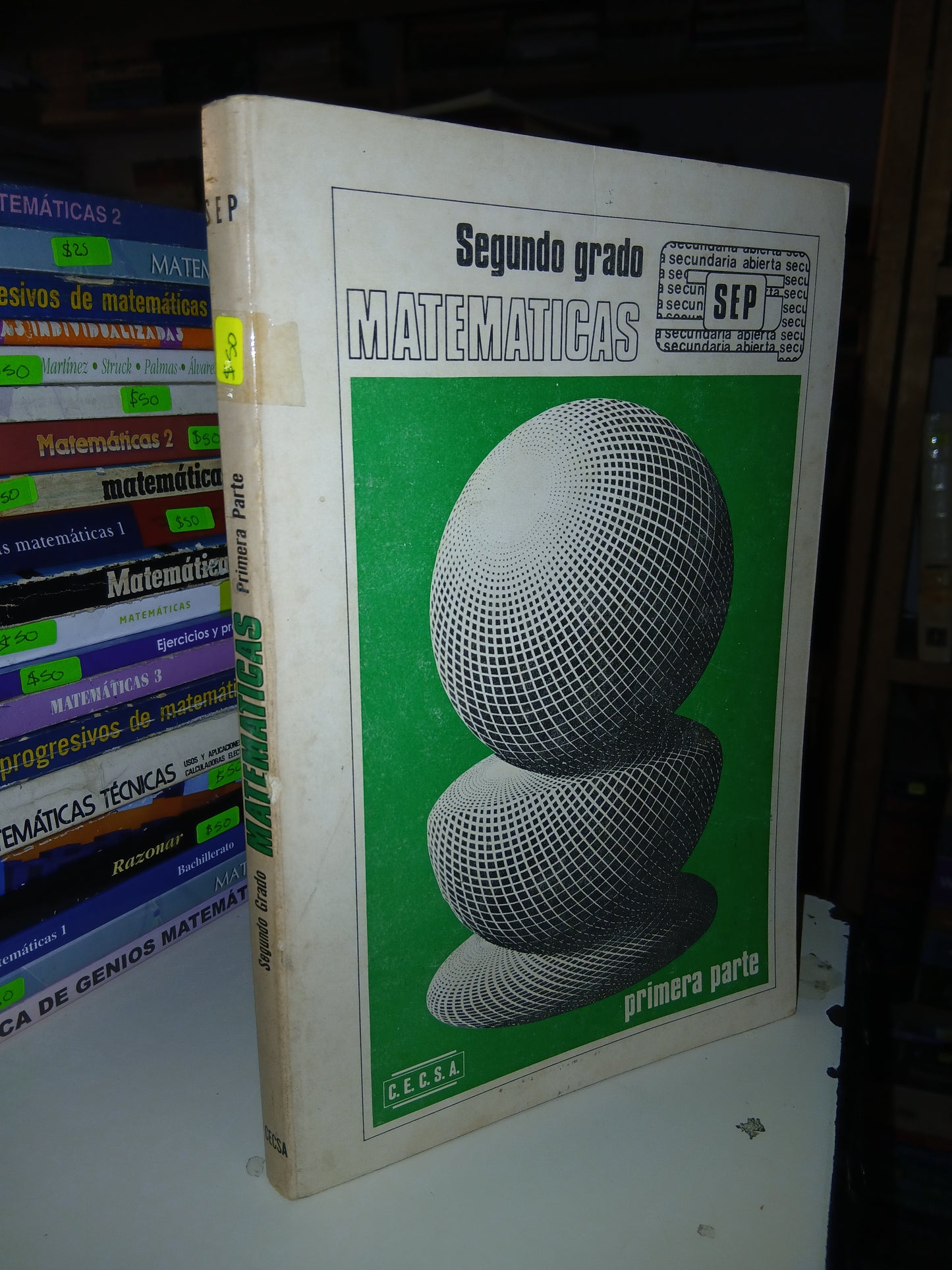 MATEMÁTICAS SEGUNDO GRADO PRIMERA PARTE USADO MATEMÁTICAS LITERARIO 207