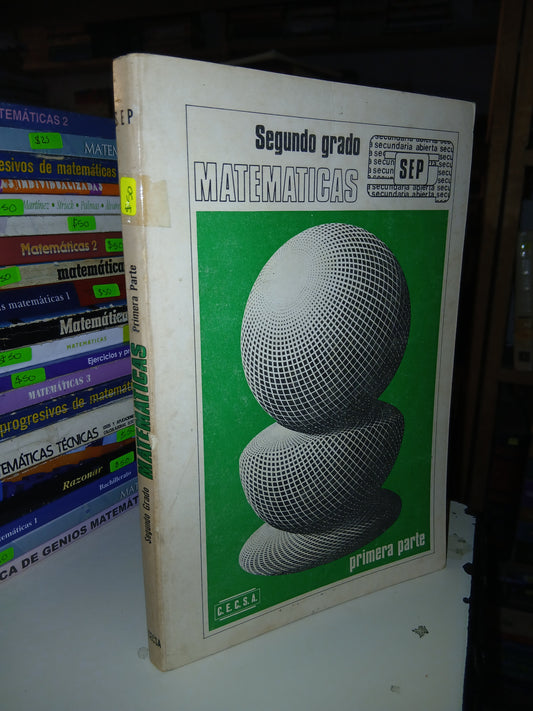 MATEMÁTICAS SEGUNDO GRADO PRIMERA PARTE USADO MATEMÁTICAS LITERARIO 207