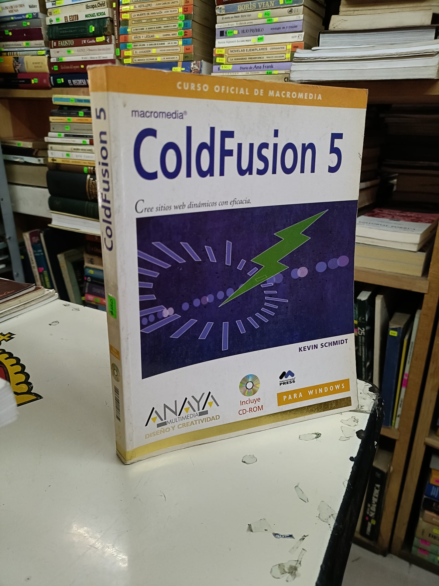 COLDFUSION 5 POR KEVIN SCHMIDT USADO COMPUTACIÓN LITERARIO 207