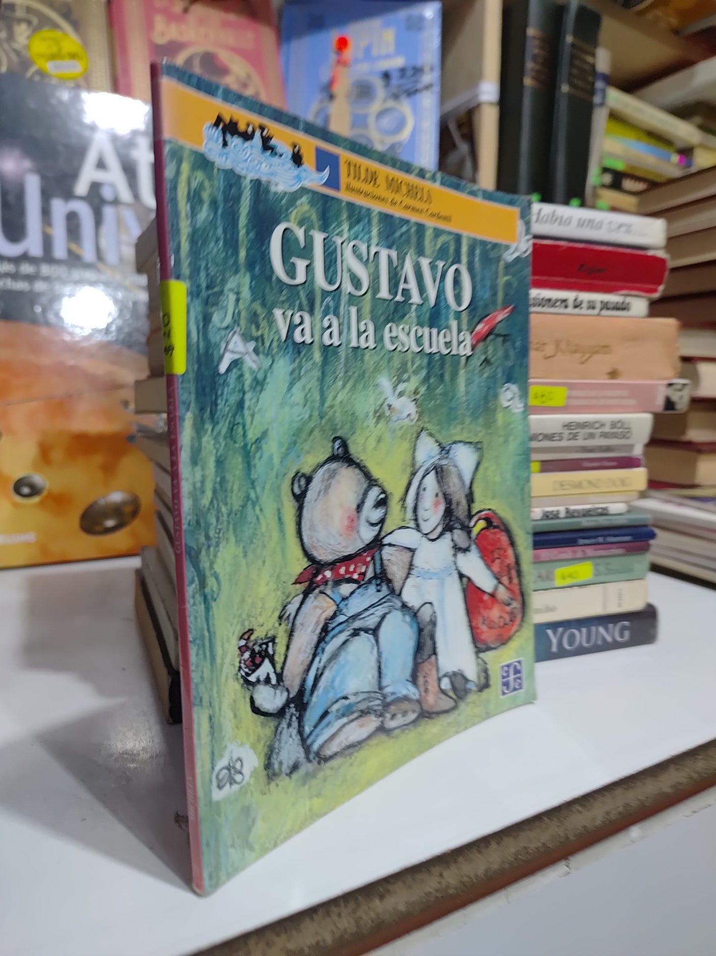 GUSTAVO VA A LA ESCUELA POR EDITORIAL FONDO DE CULTURA ECONOMICA USADO INFANTIL JUAREZ