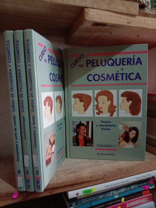 CURSO DE PELUQUERIA Y COSMÉTICA USADO OFICIOS LITERARIO 305
