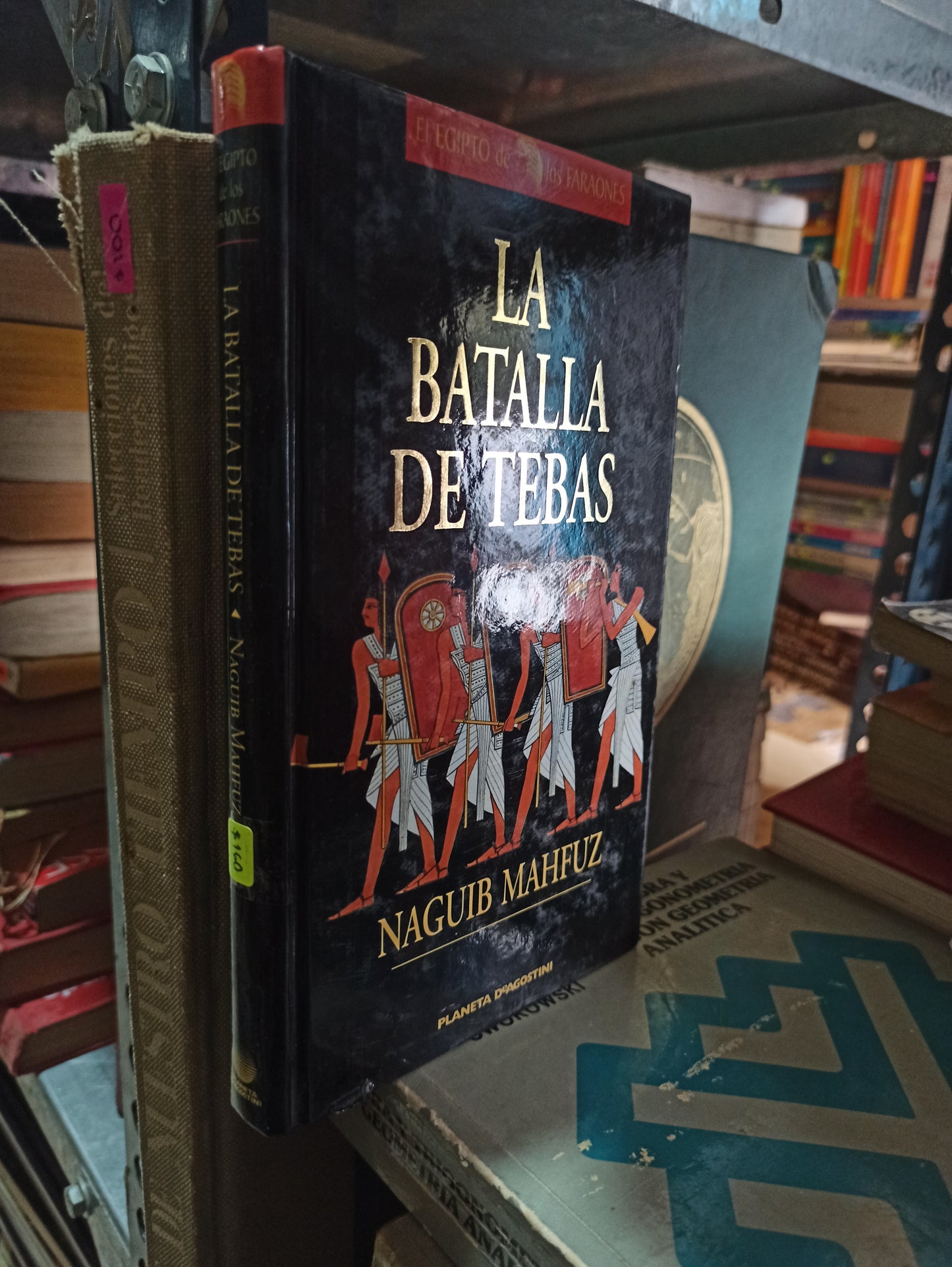 LA BATALLA DE TEBAS POR NAGUIB MAHFUZ USADO NOVELAS ALDAMA