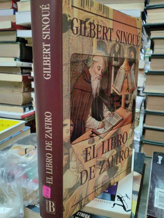 EL LIBRO DE ZAFIRO POR GILBERT SINOUE USADO NOVELAS ALDAMA