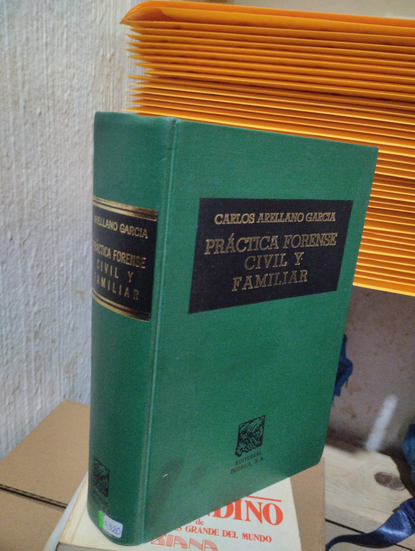 PRACTICA FORENSE CIVIL Y FAMILIAR POR CARLOS ARELLANO GARCIA USADO DERECHO ALDAMA