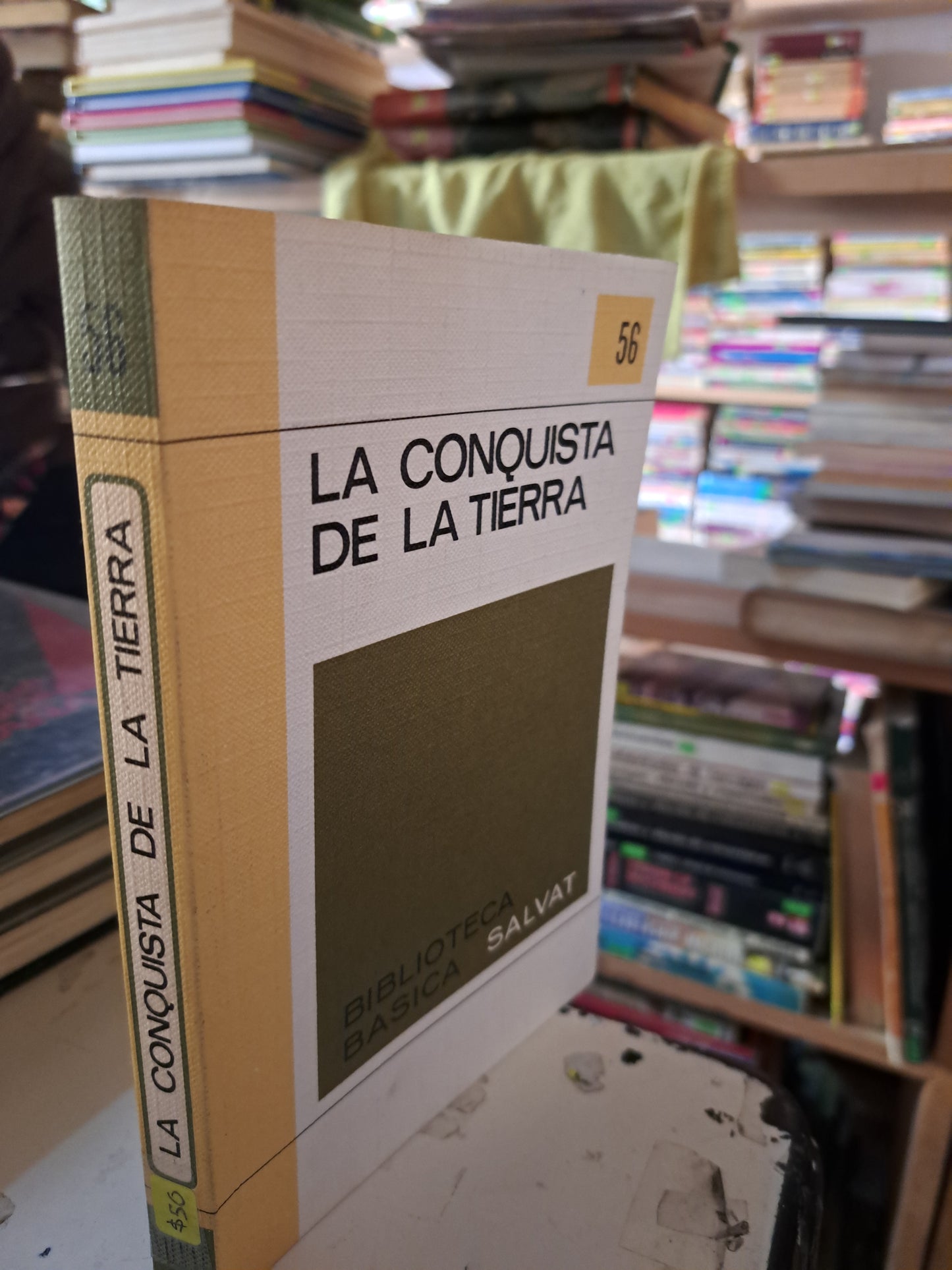 LA CONQUISTA DE LA TIERRA ANONIMO USADO NOVELA LITERARIO 207