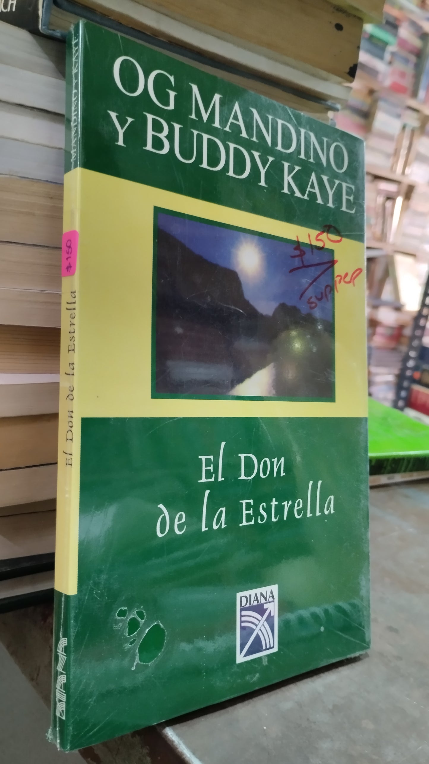 EL DON DE LA ESTRELLA POR OG MANDINO Y BUDDY KAYE LIBRO USADO SUPERACION PERSONAL ALDAMA