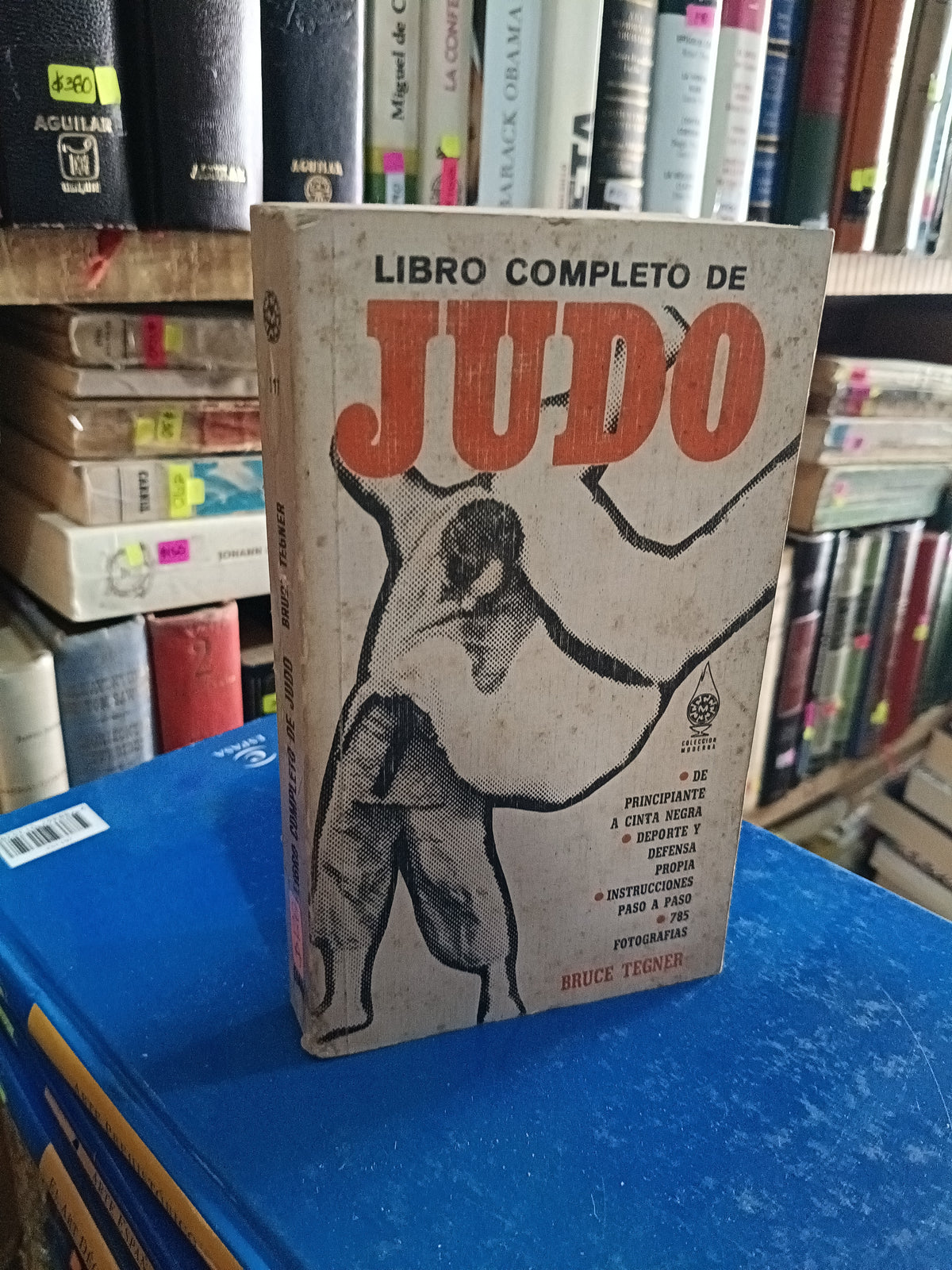 LIBRO COMPLETO DE JUDO BRUCE TEGNER USADO DEPORTES LITERARIO 305