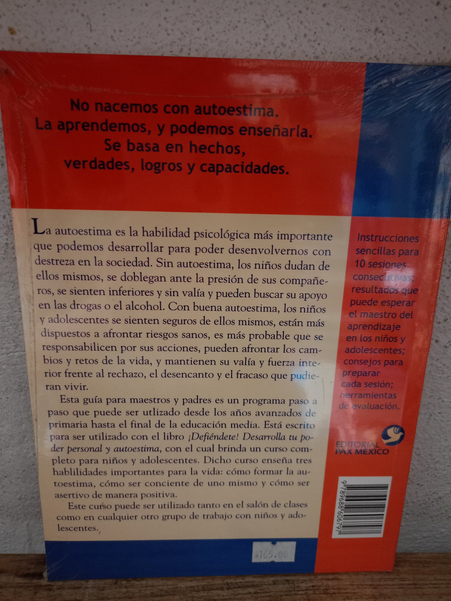 CÓMO ENSEÑAR AUTOESTIMA POR GERSHEN KAUFMAN, LEV RAPHAEL Y PAMELA ESPELAND NUEVO LIBROS NUEVOS LITERARIO 305