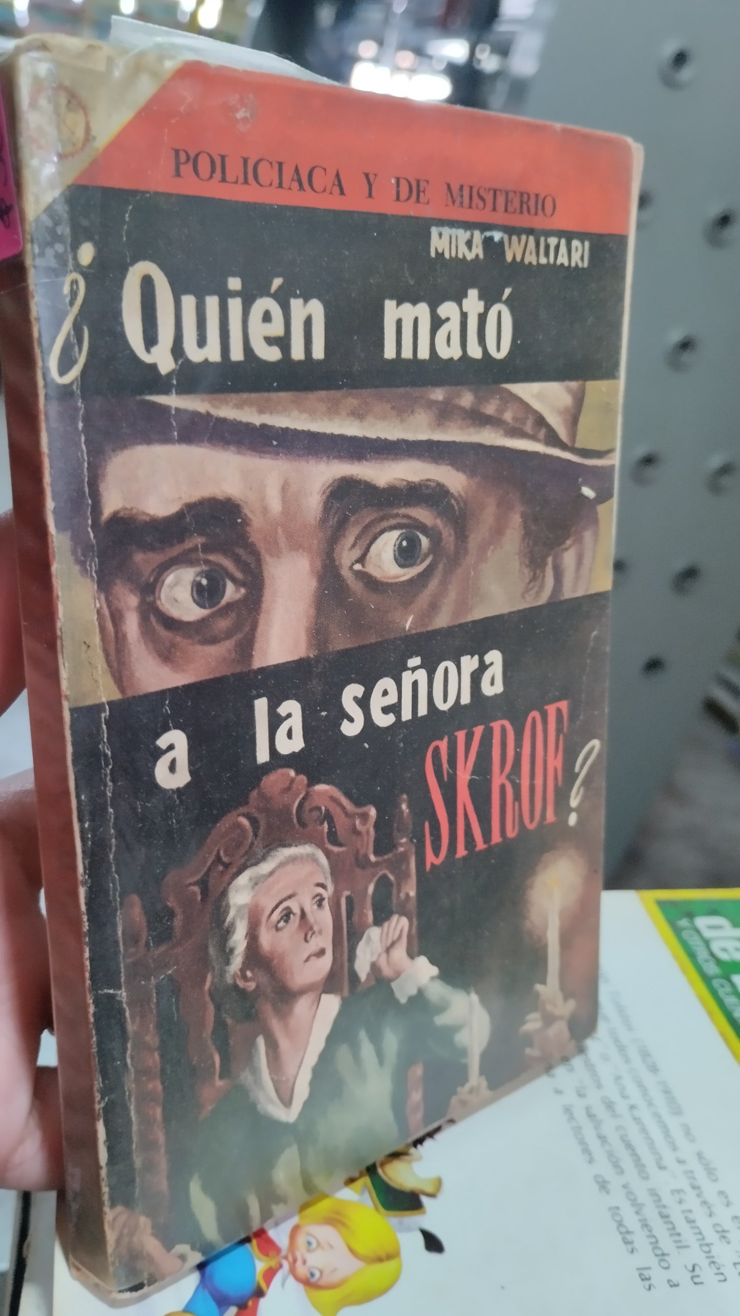 QUIEN MATO A LA SEÑORA SKROF POR MIKA WALTARI LIBRO USADO NOVELAS ALDAMA