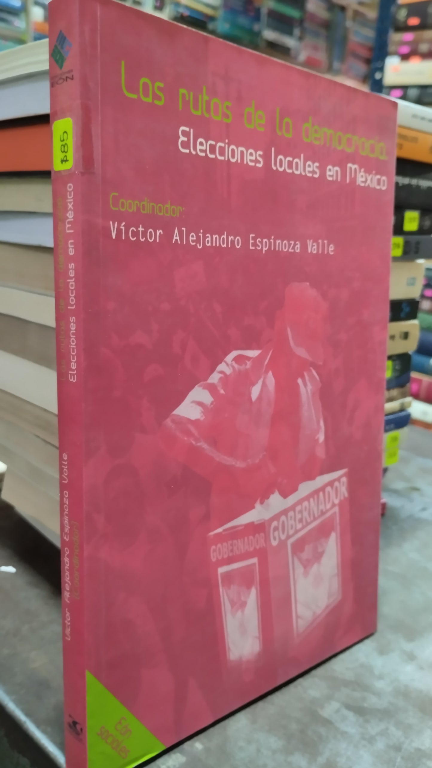 LAS RUTAS DE LA DEMOCRACIA ELECCIONES LOCALES EN MEXICO POR VICTOR ALEJANDRO ESPINOZA VALLE LIBRO USADO POLITICA ALDAMA