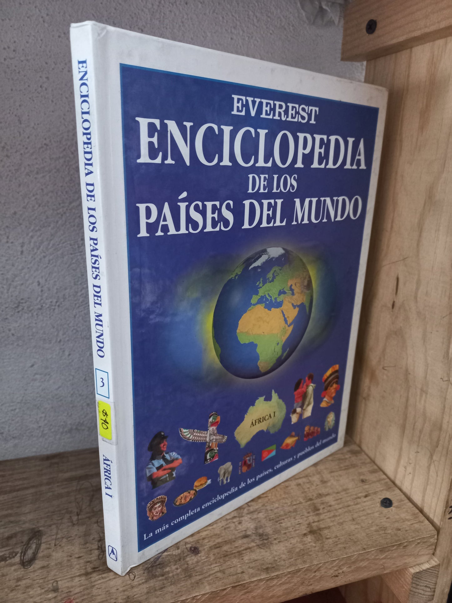 ENCICLOPEDIA DE LOS PAÍSES DEL MUNDO ÁFRICA I Y II POR SUE GRABHAM USADO HISTORIA LITERARIO 305